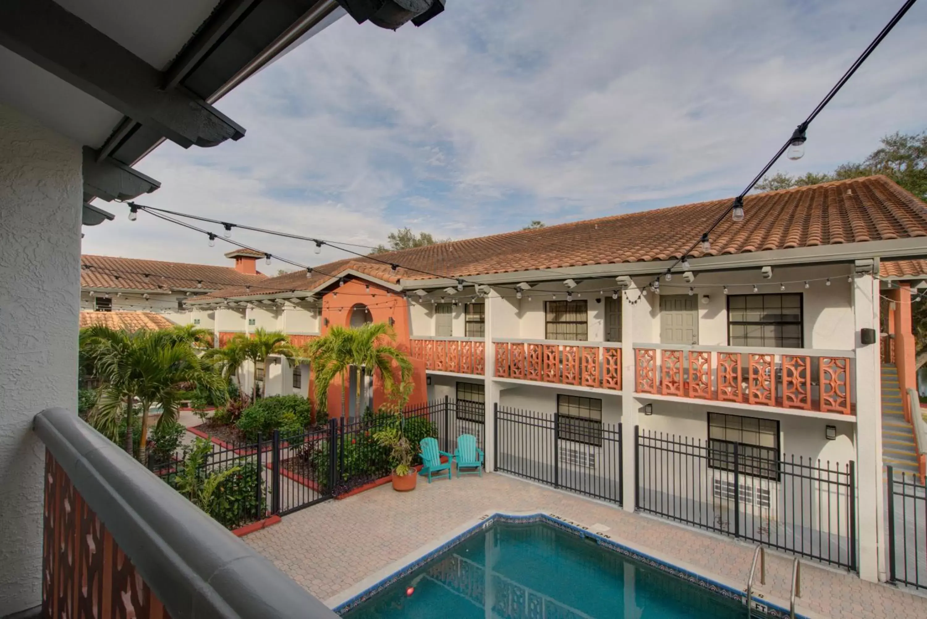 View (from property/room), Pool View in Clarion Pointe Tampa East near Fairgrounds and Casino