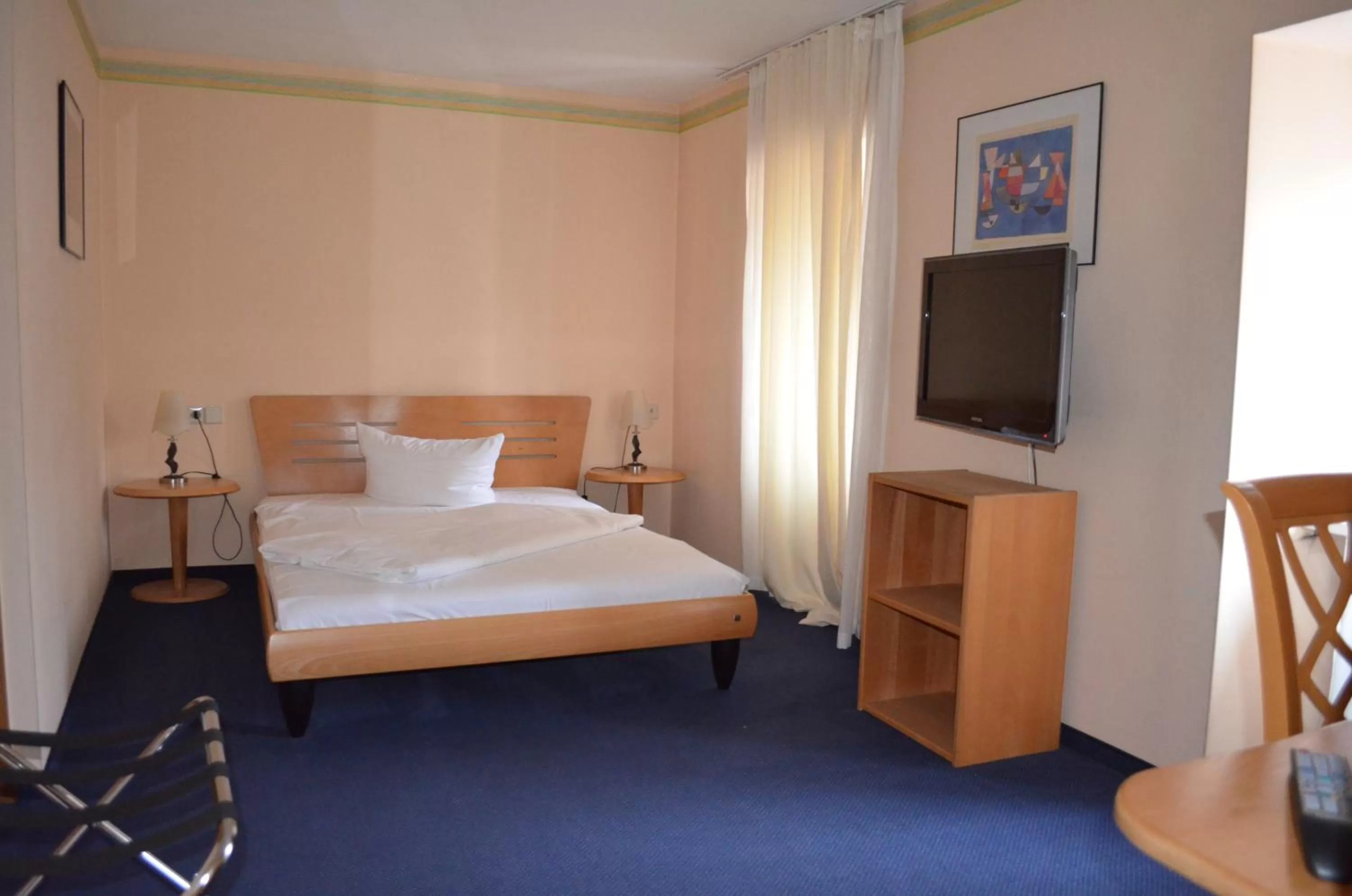 Bedroom, Bed in Alte Post - Hotel Am Rhein-Ufer Laufenburg