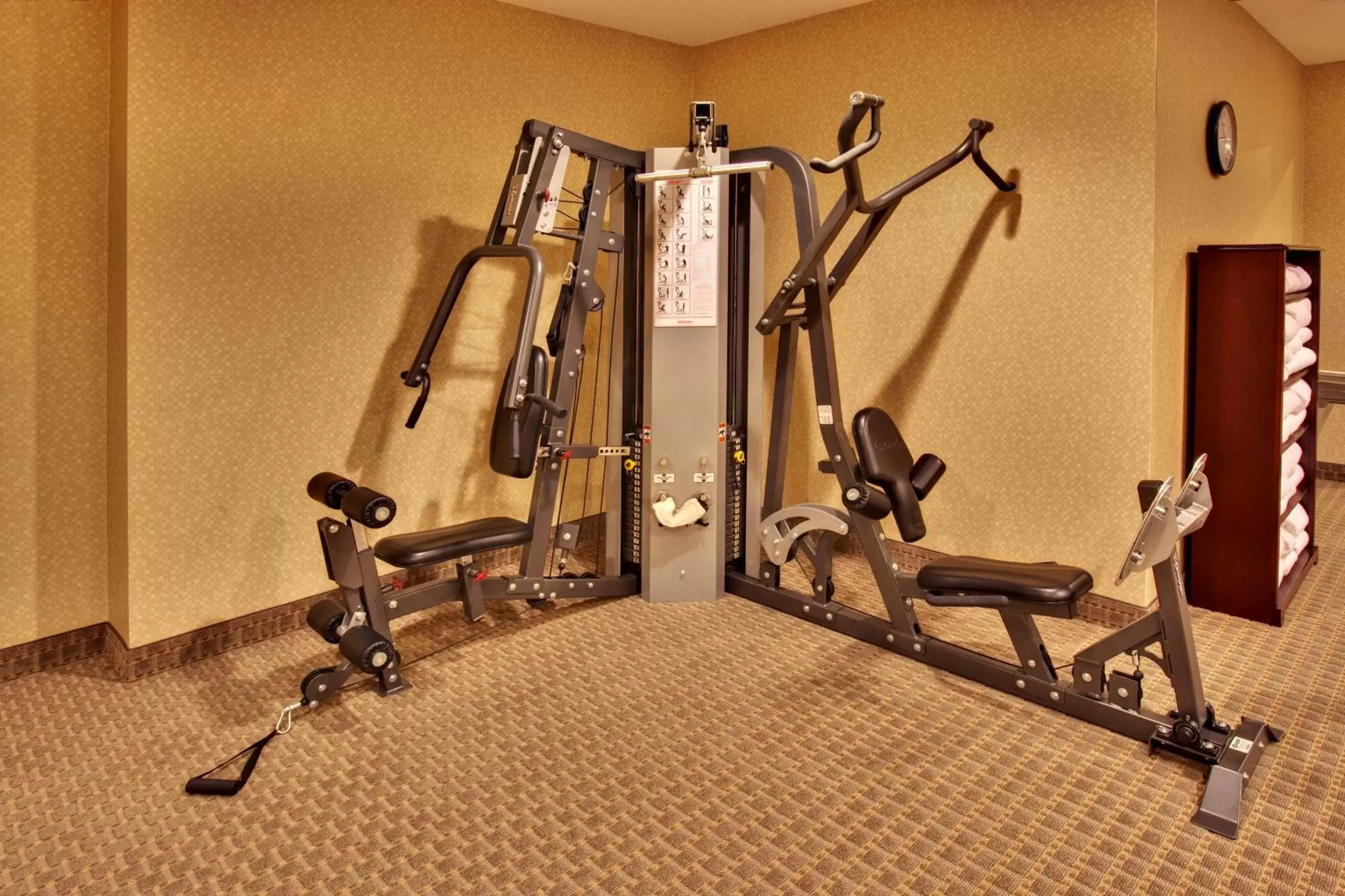 Fitness centre/facilities, Fitness Center/Facilities in Holiday Inn Express Hotel & Suites Council Bluffs - Convention Center Area, an IHG Hotel