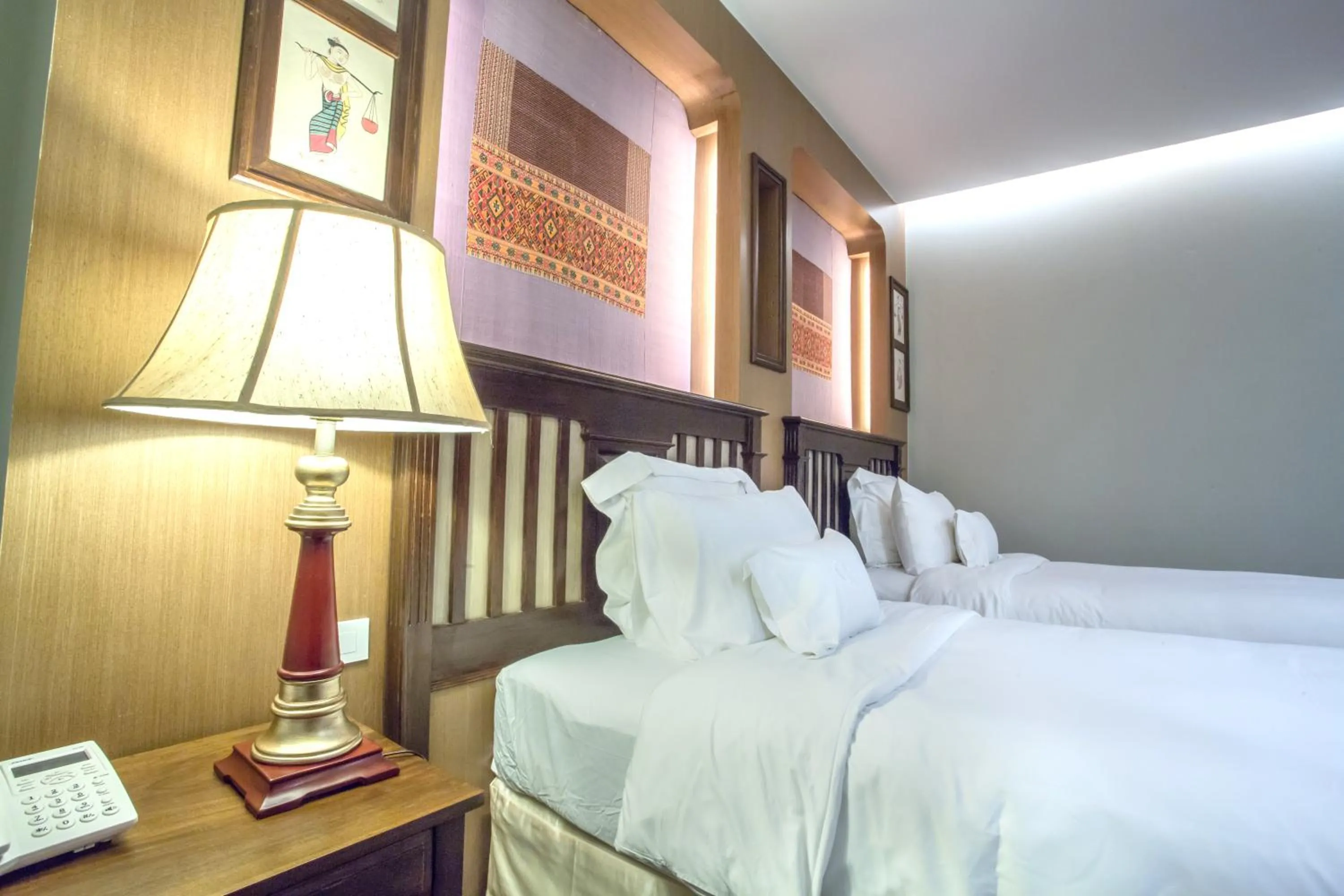 Bed in Chankam Boutique Hotel