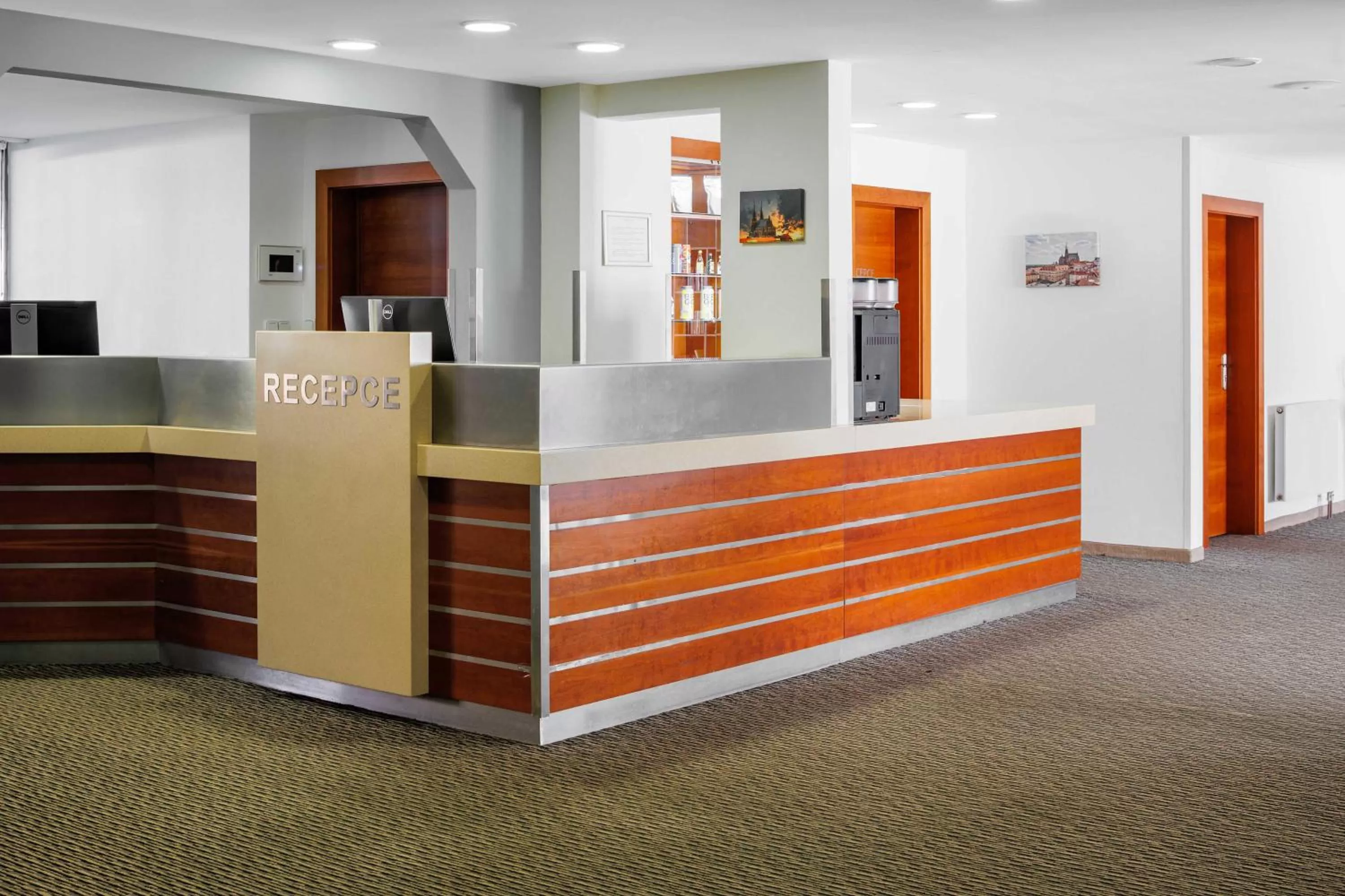 Lobby or reception in OREA Hotel Voro Brno