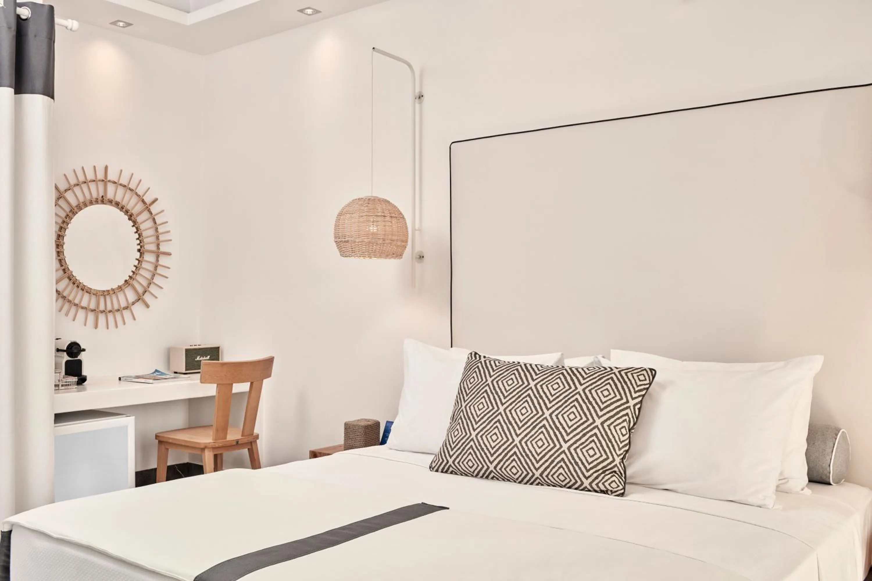 Bed in Archipelagos Hotel - Small Luxury Hotels of the World