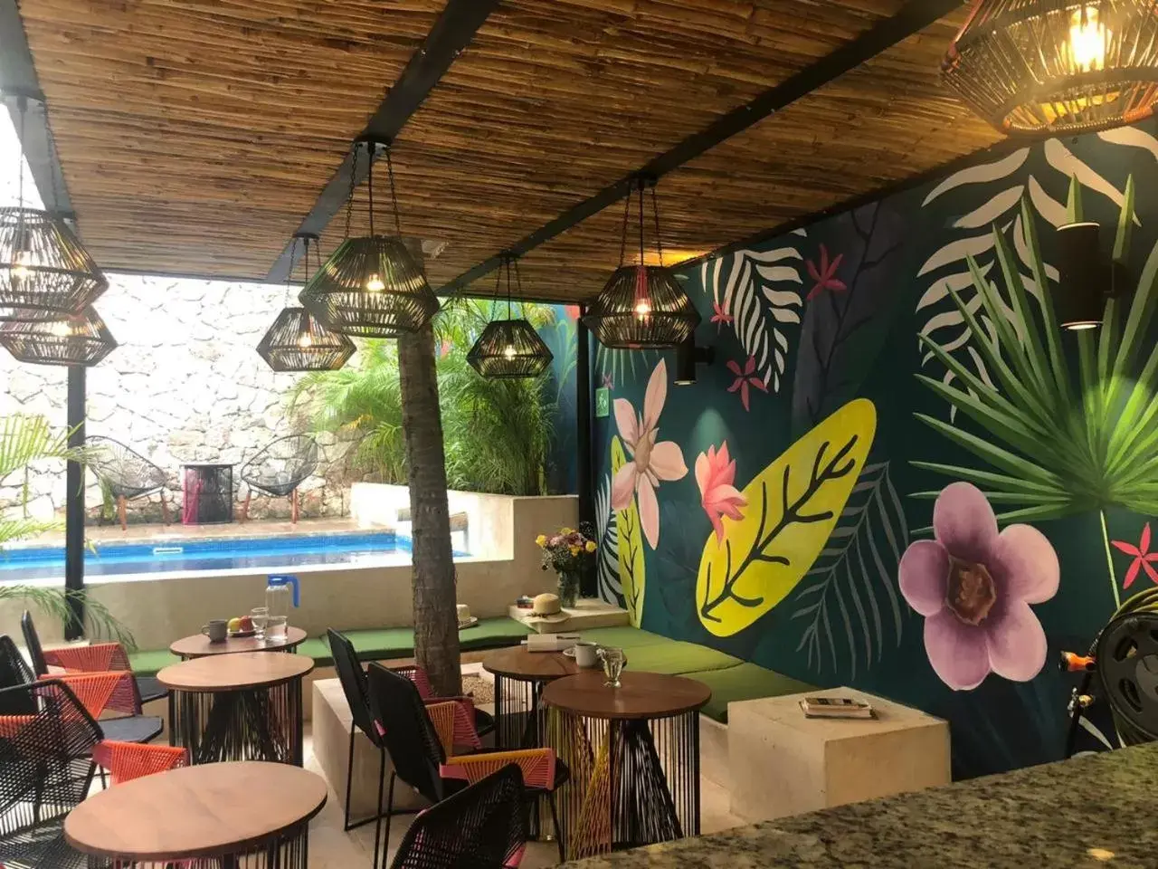 Garden, Restaurant/Places to Eat in Latino Hotel Boutique