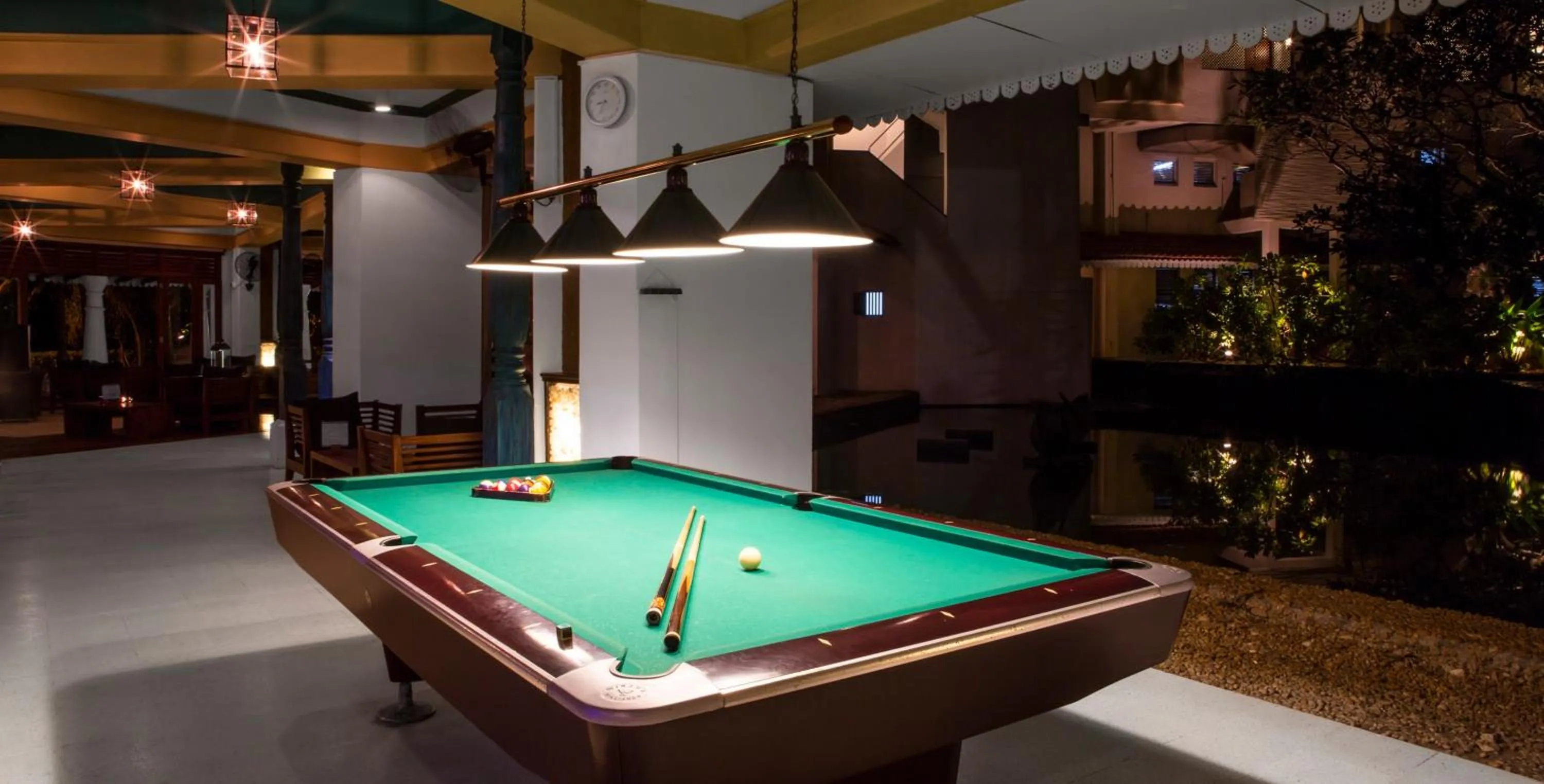Billiard in Tangerine Beach Hotel
