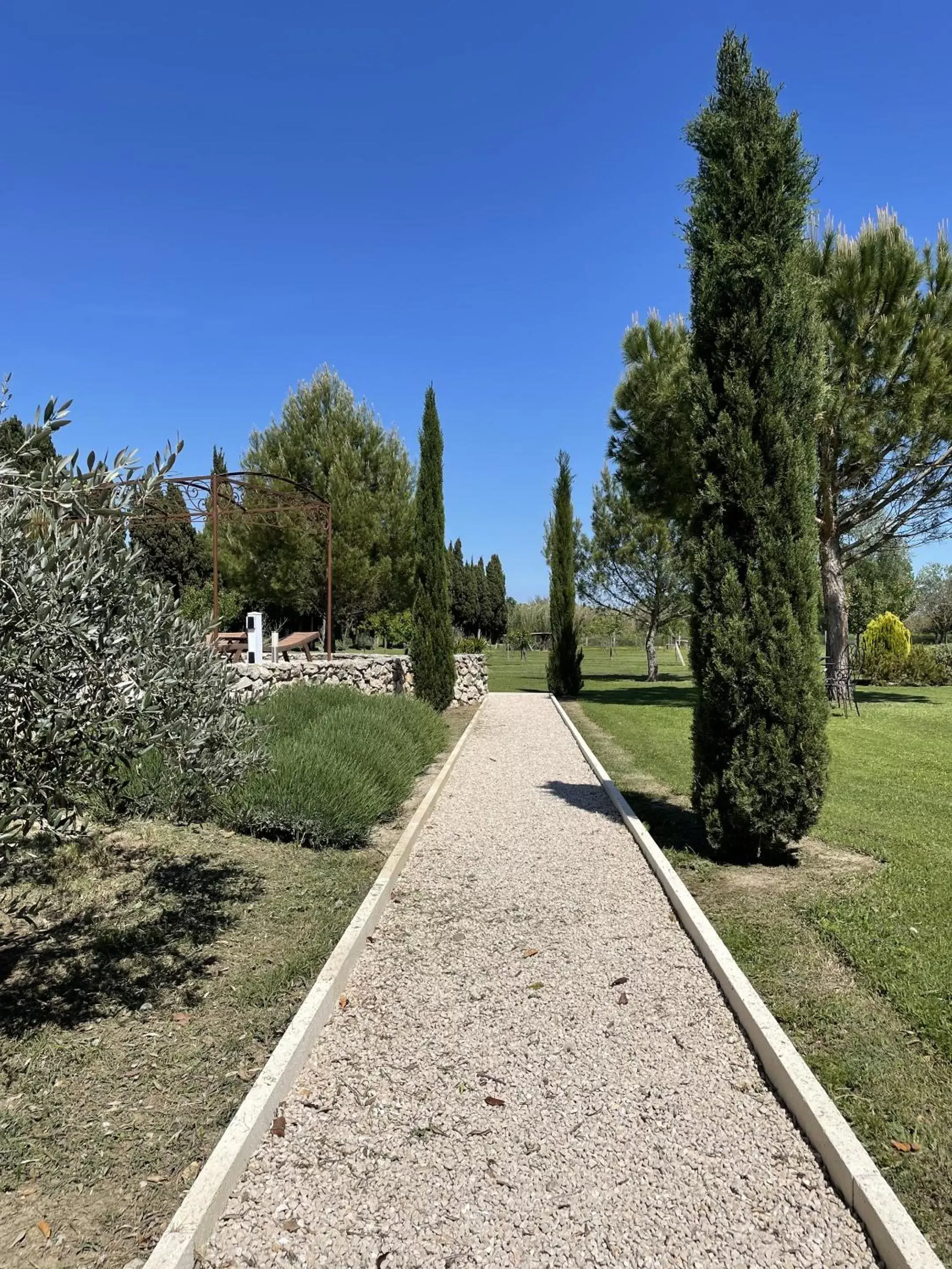 Garden in Le Mas Des Chutes