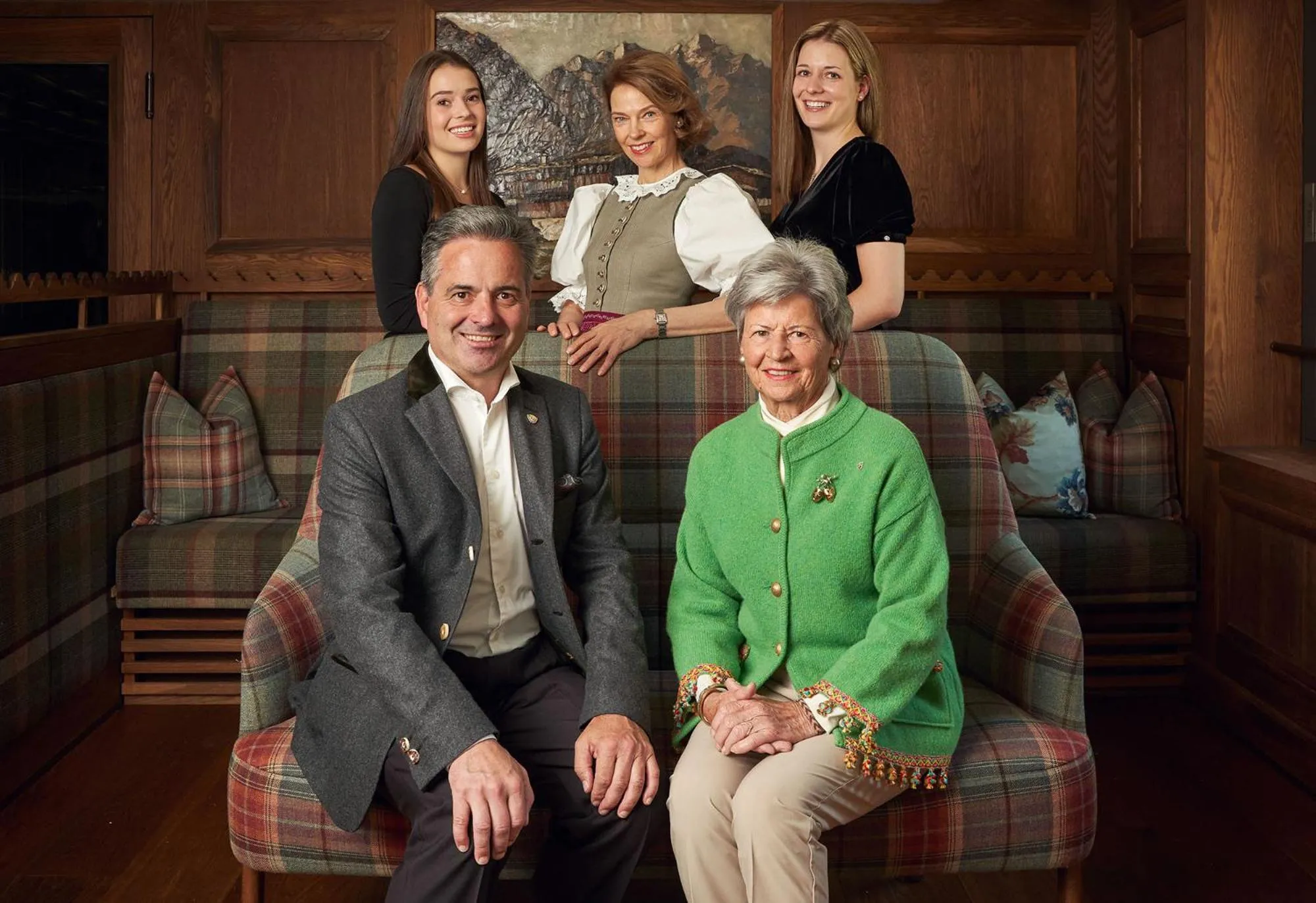 Family in Post Lech Arlberg