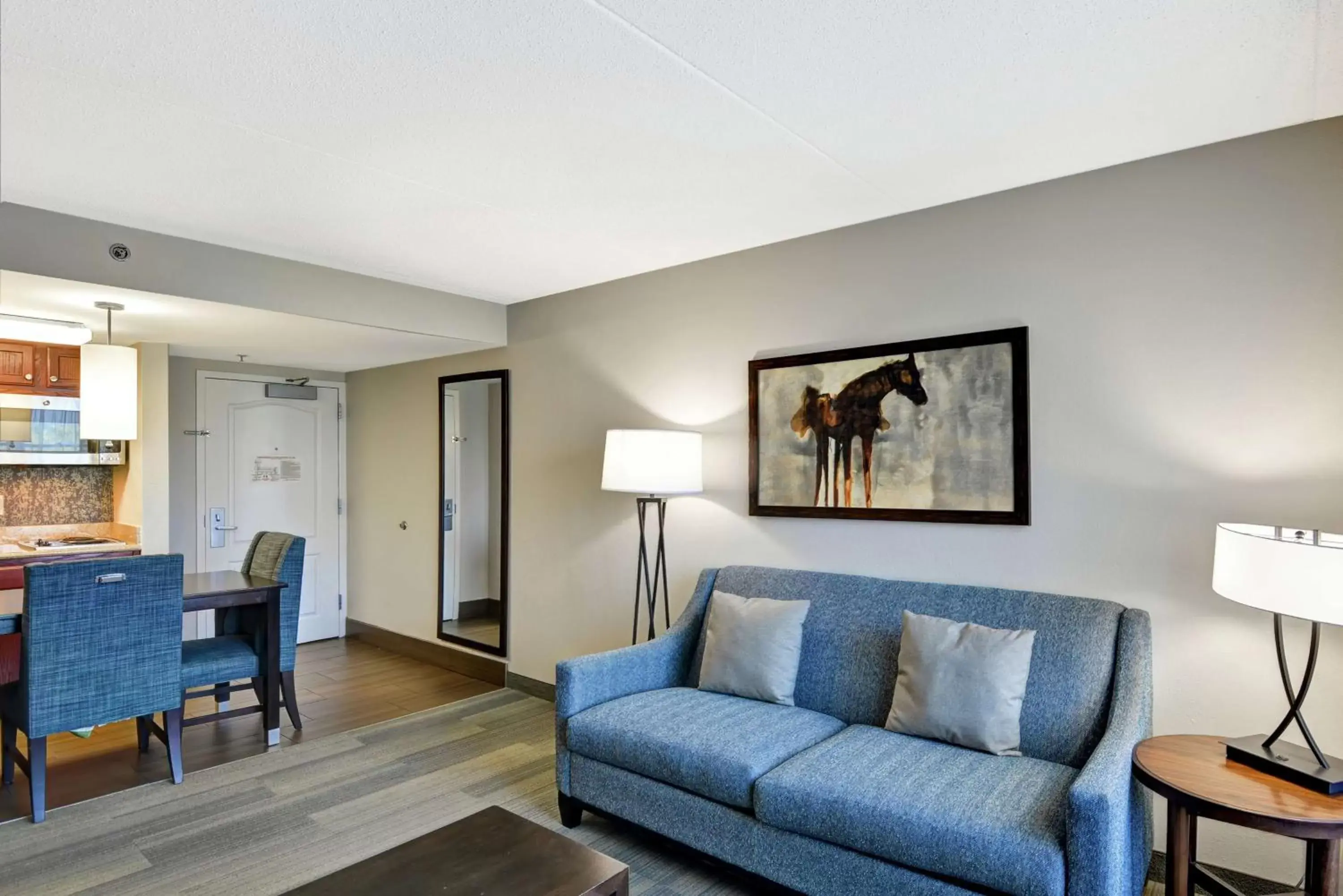 Living room, Seating Area in Homewood Suites by Hilton Lexington Fayette Mall