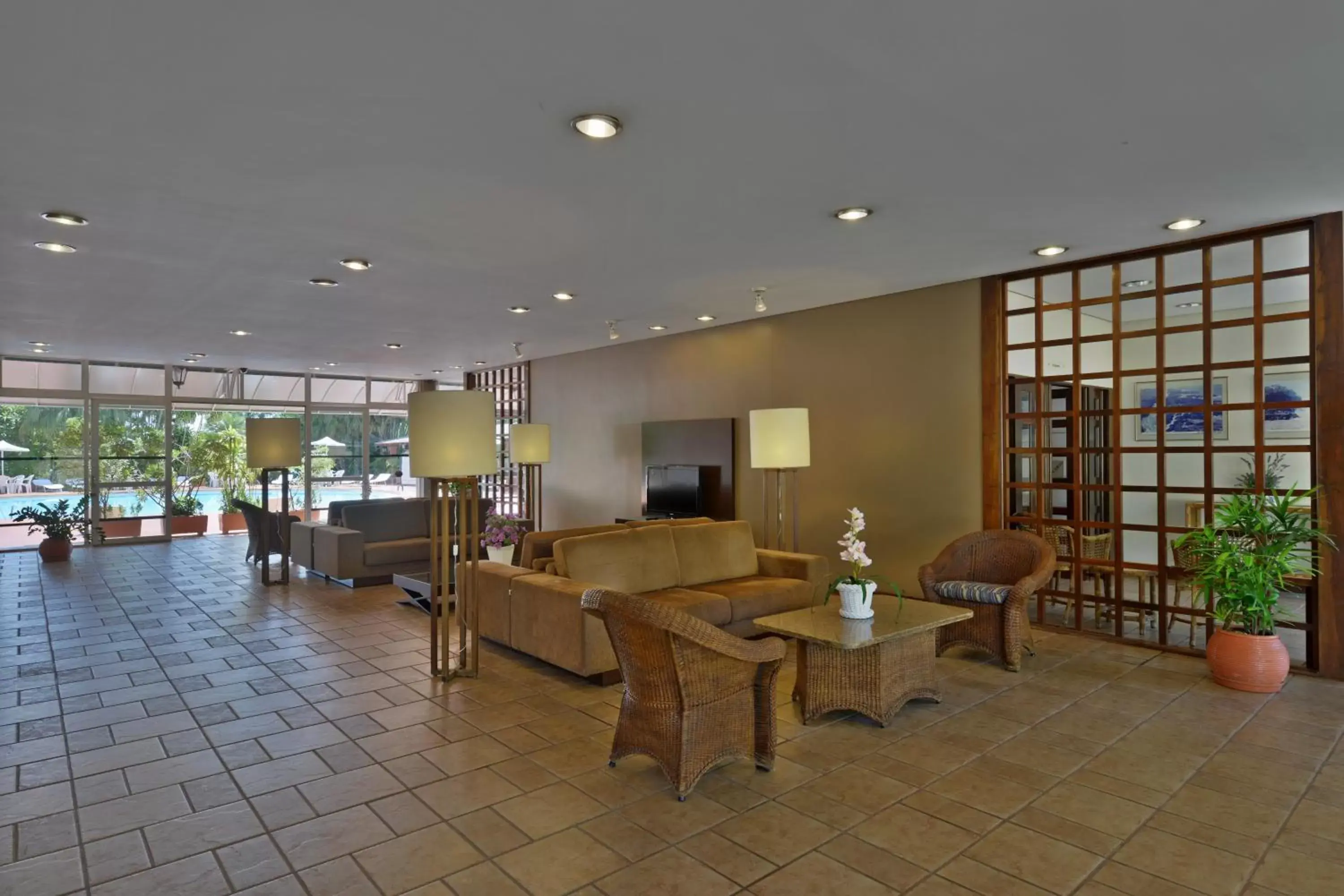 Lobby or reception in Hotel Deville Express Guaira