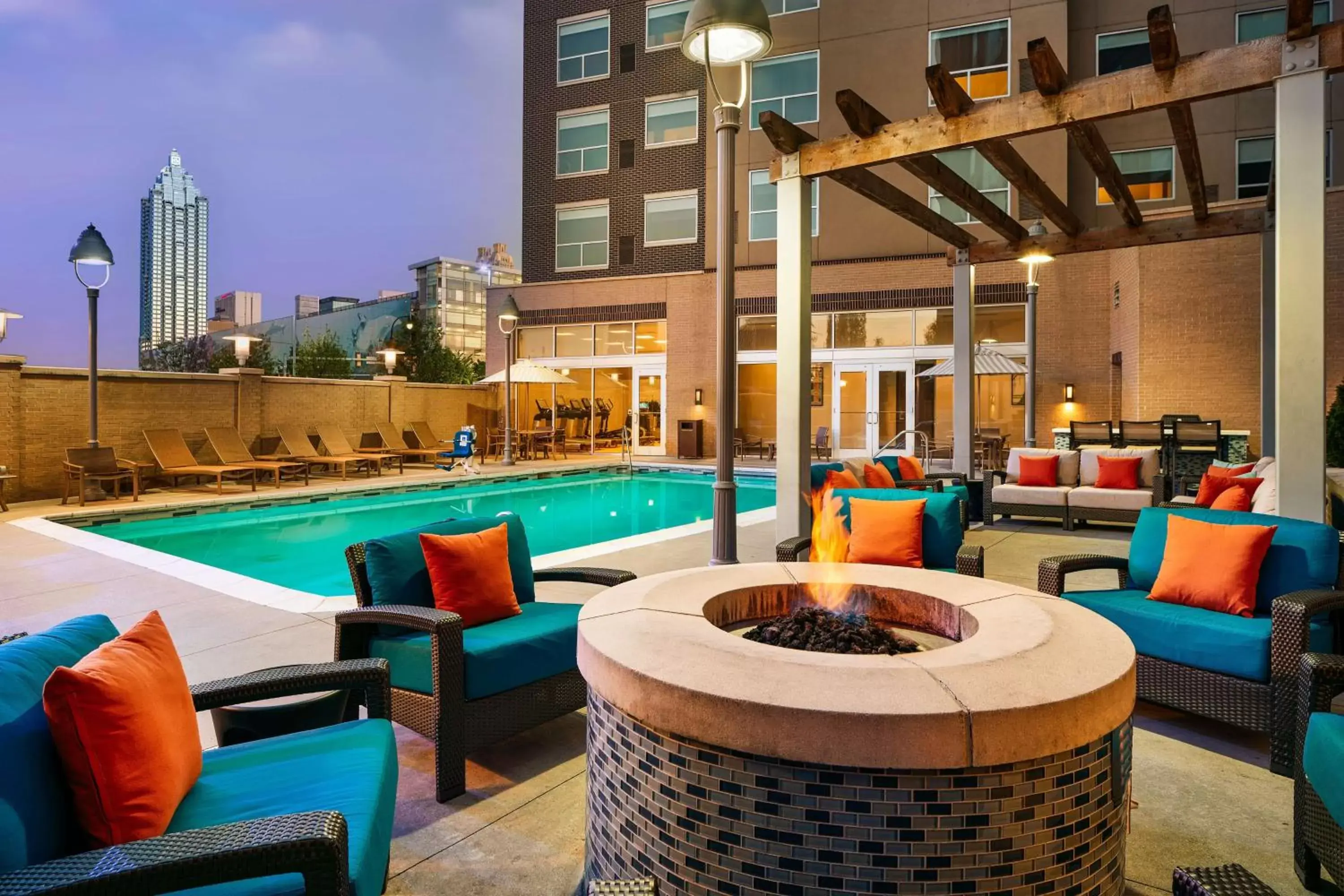 Swimming Pool in Hyatt House Atlanta Downtown