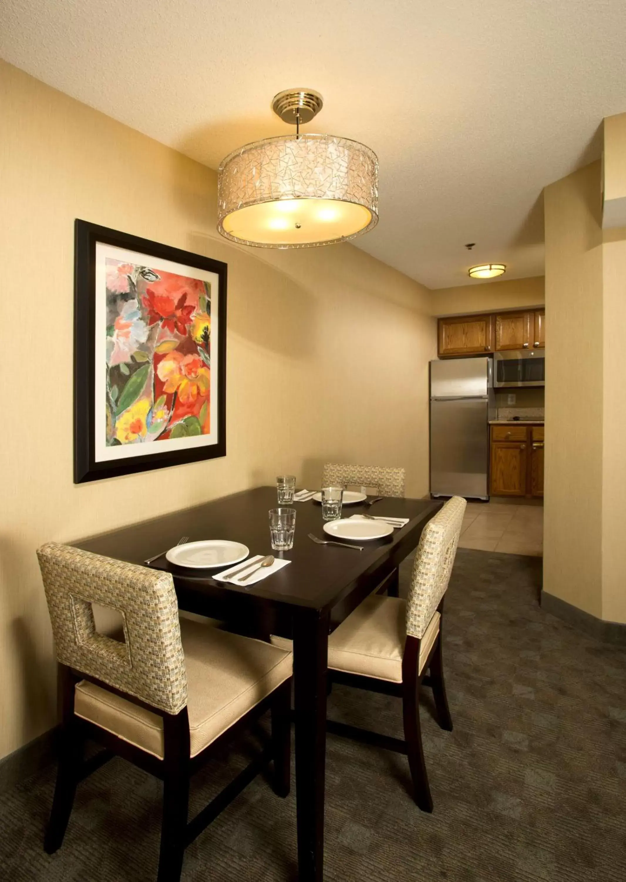 Living room, Dining Area in Homewood Suites by Hilton Alexandria