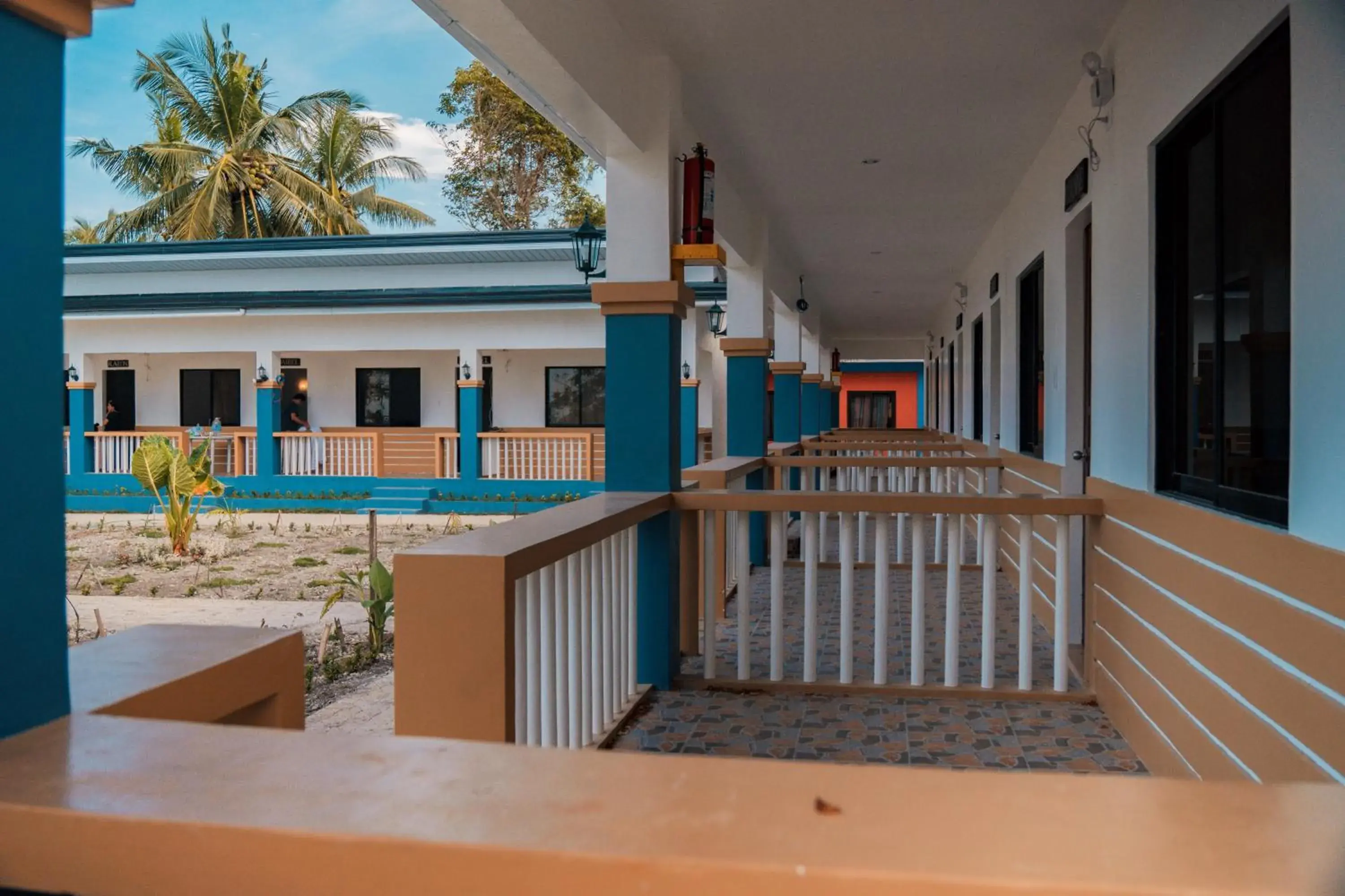 Balcony/Terrace in Island Front - Bangcogon Resort and Restaurant