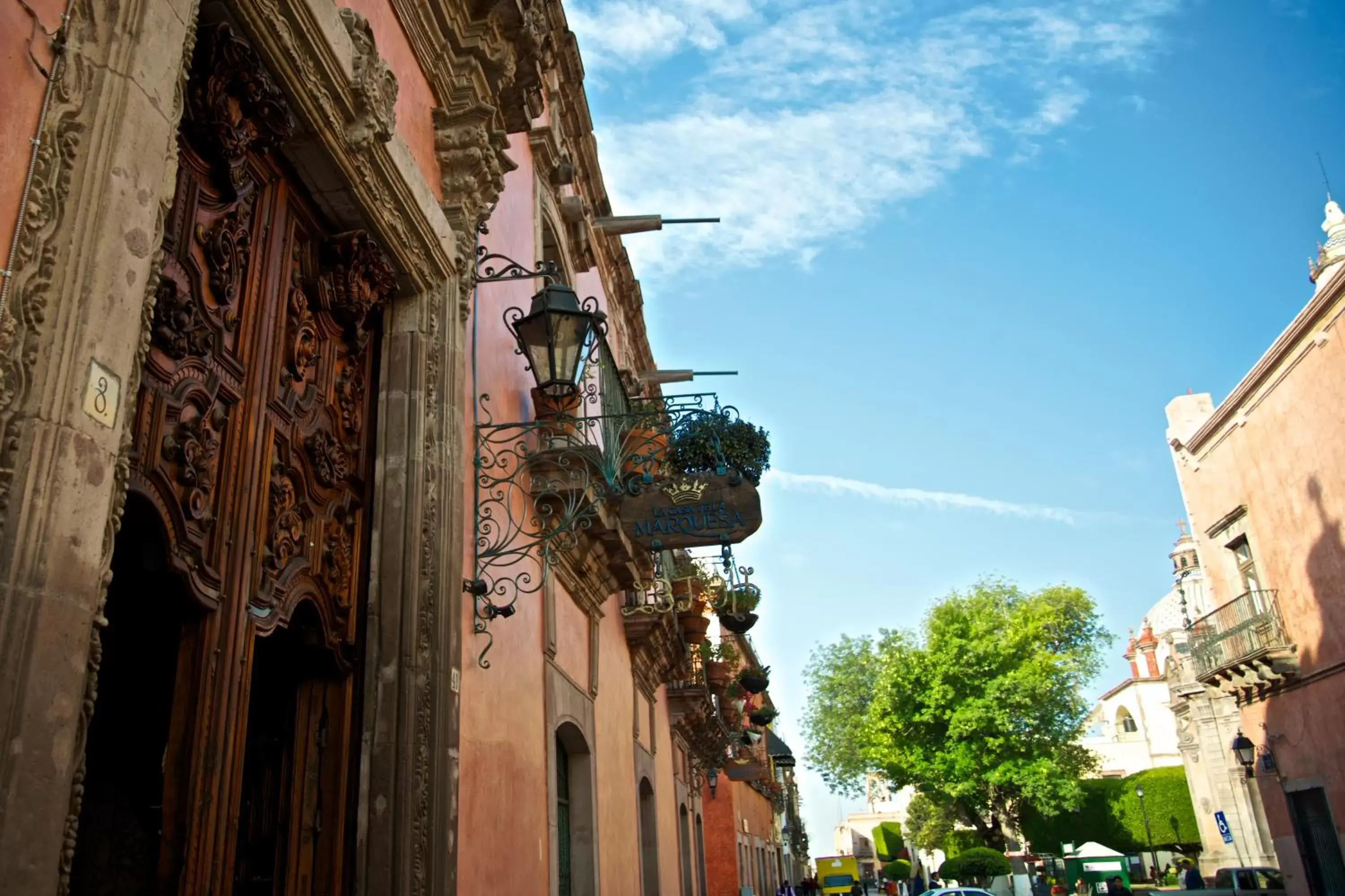 Facade/entrance in La Casa de la Marquesa