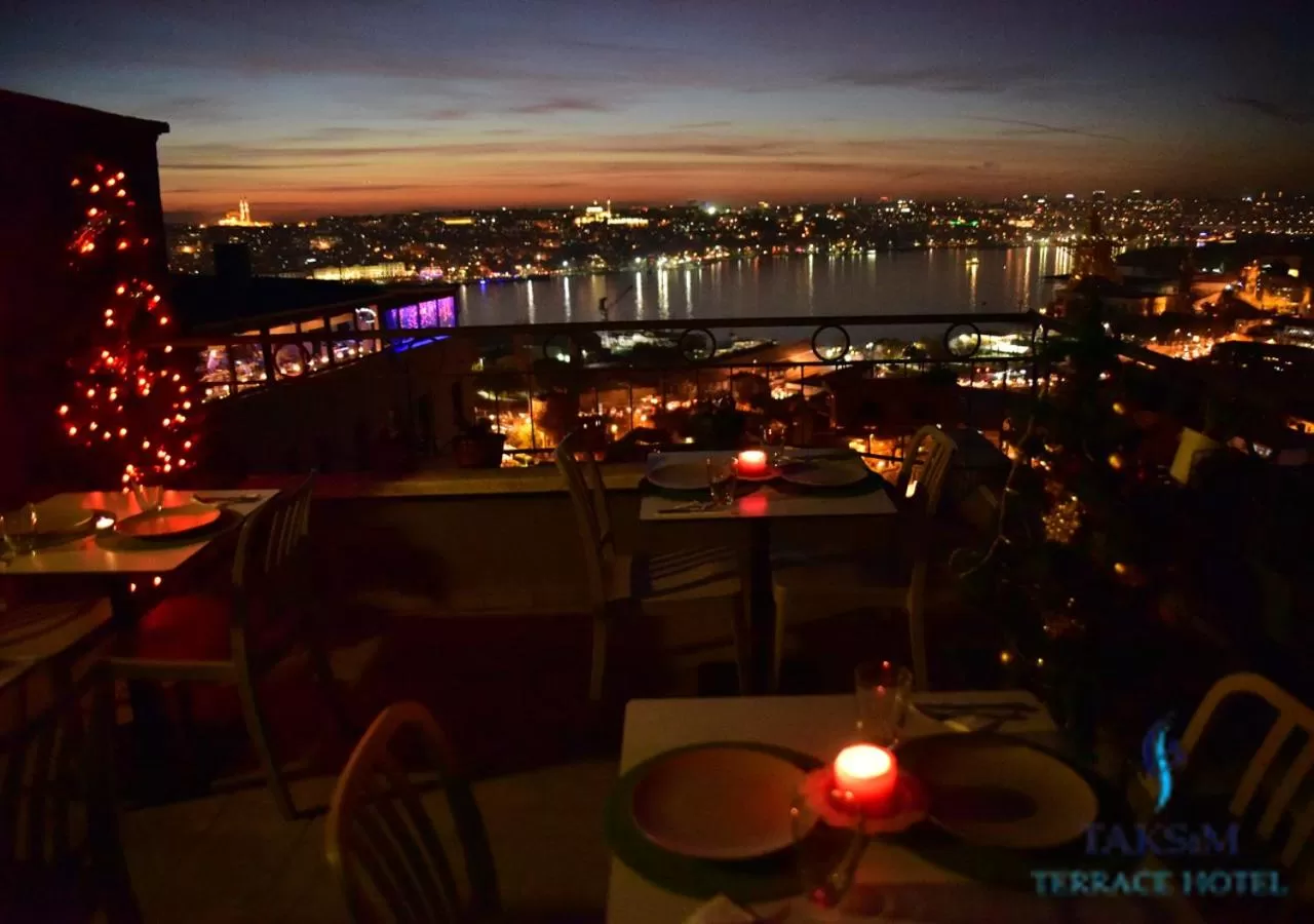 Bird's eye view, Restaurant/Places to Eat in Taksim Terrace Hotel