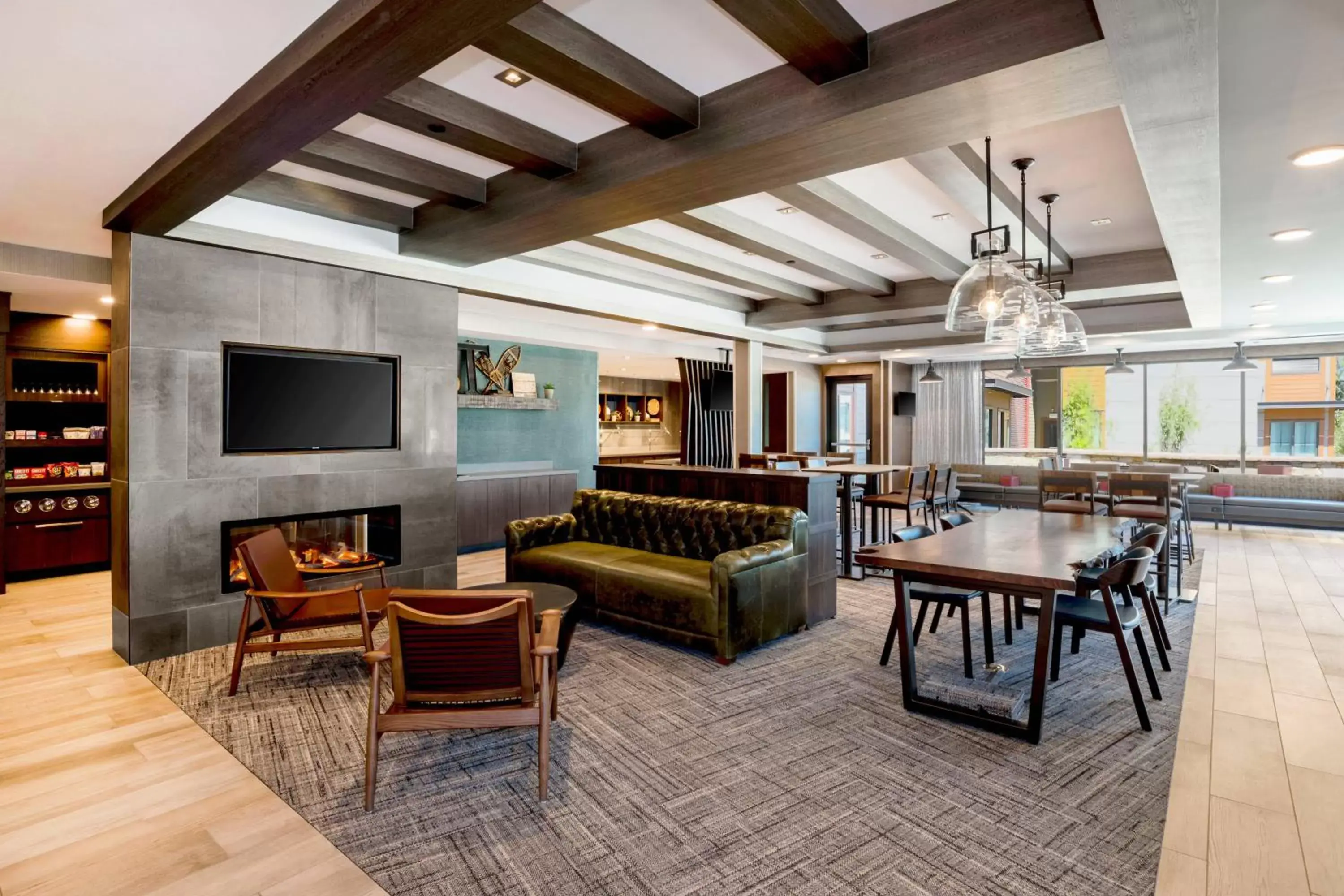 Lobby or reception, Seating Area in SpringHill Suites by Marriott Truckee