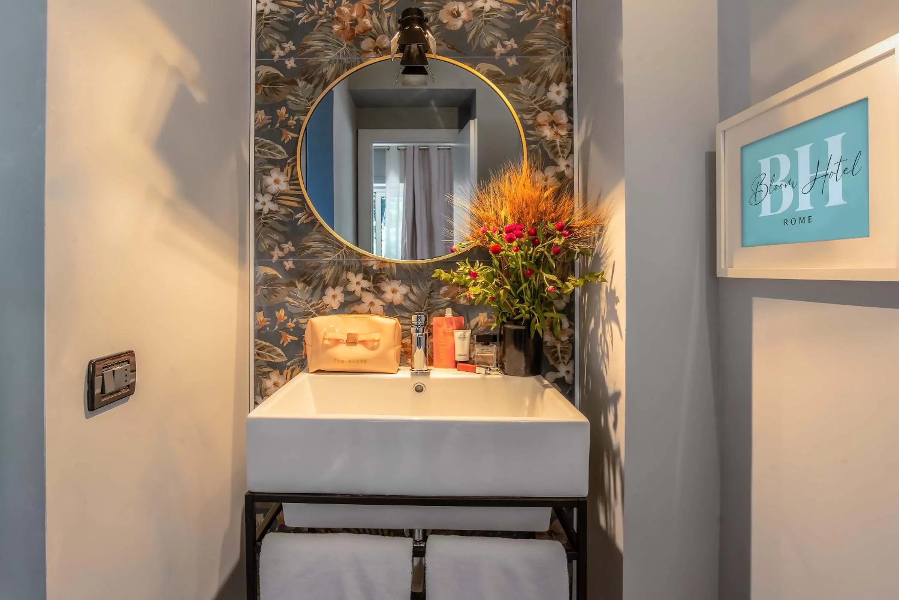 Bathroom in Bloom Hotel Rome