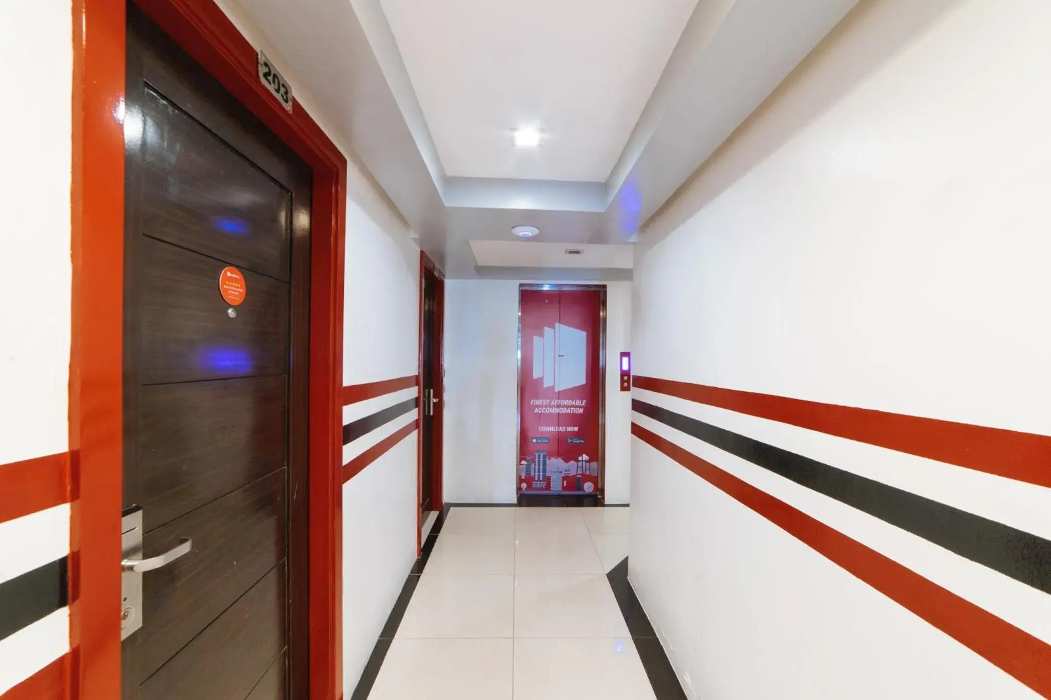 Area and facilities in RedDoorz Plus at One Liberty Hotel Kalayaan Avenue