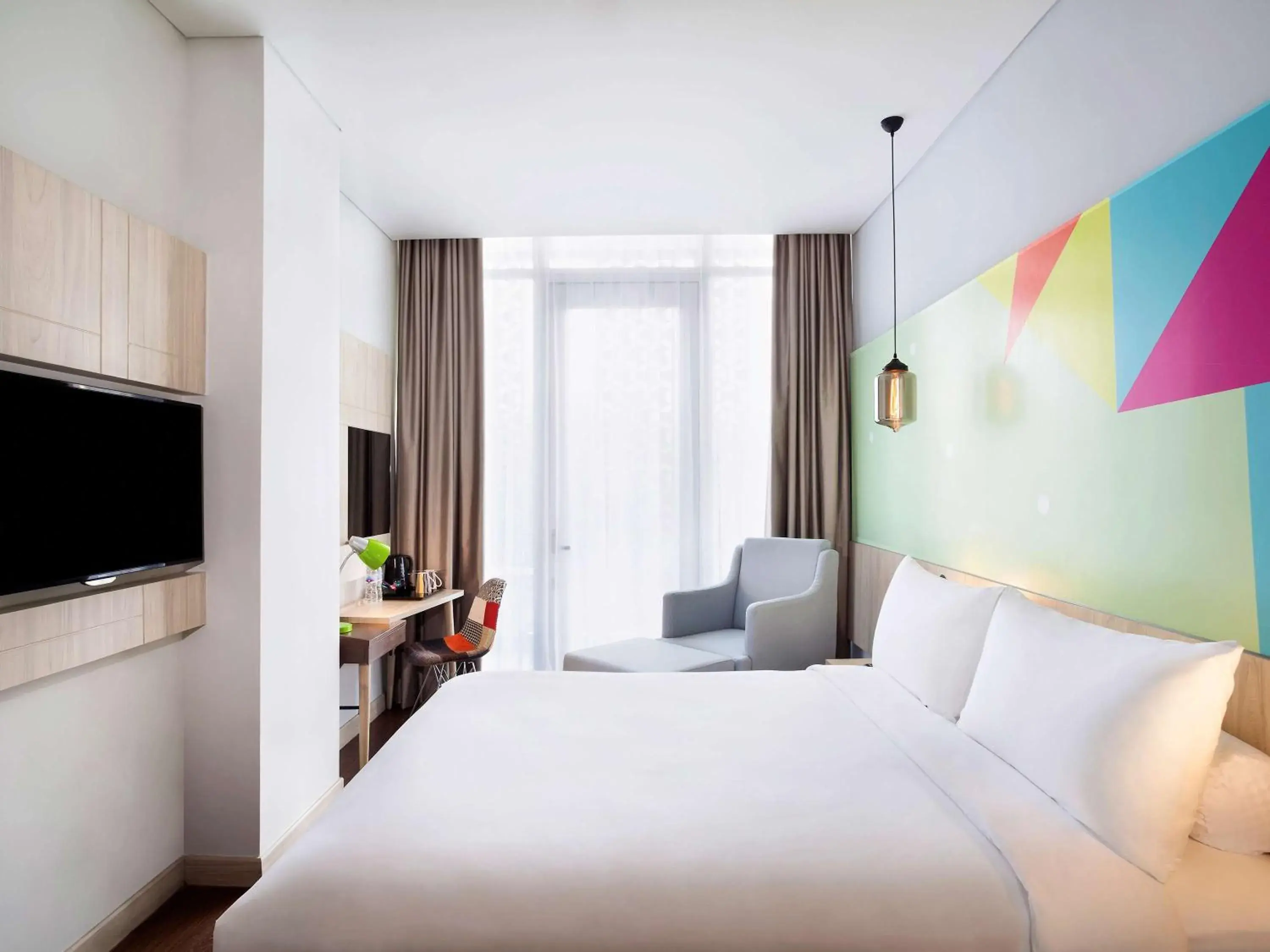 Photo of the whole room, Bed in Ibis Styles Jakarta Sunter