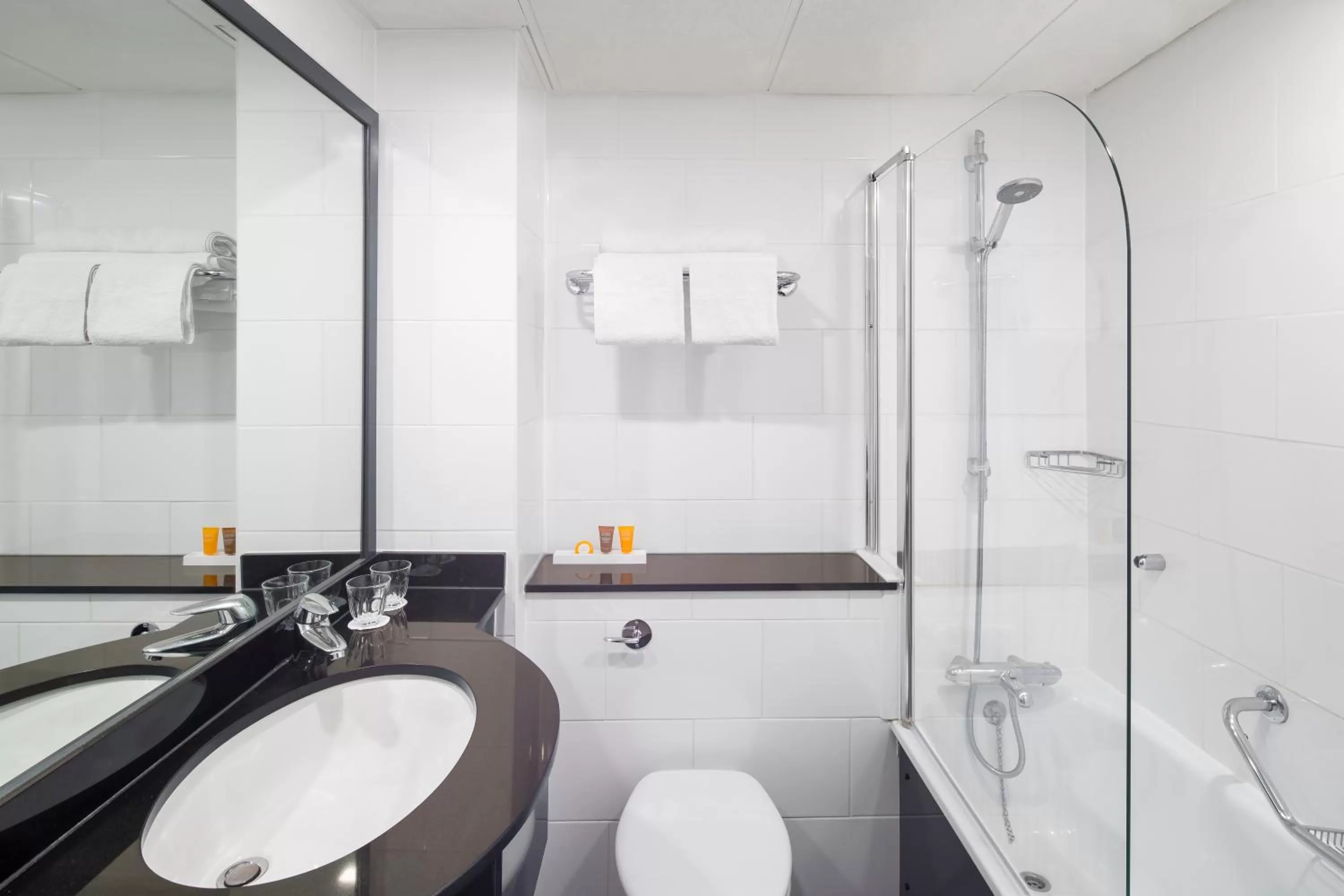 Shower in Holiday Inn Peterborough West by IHG