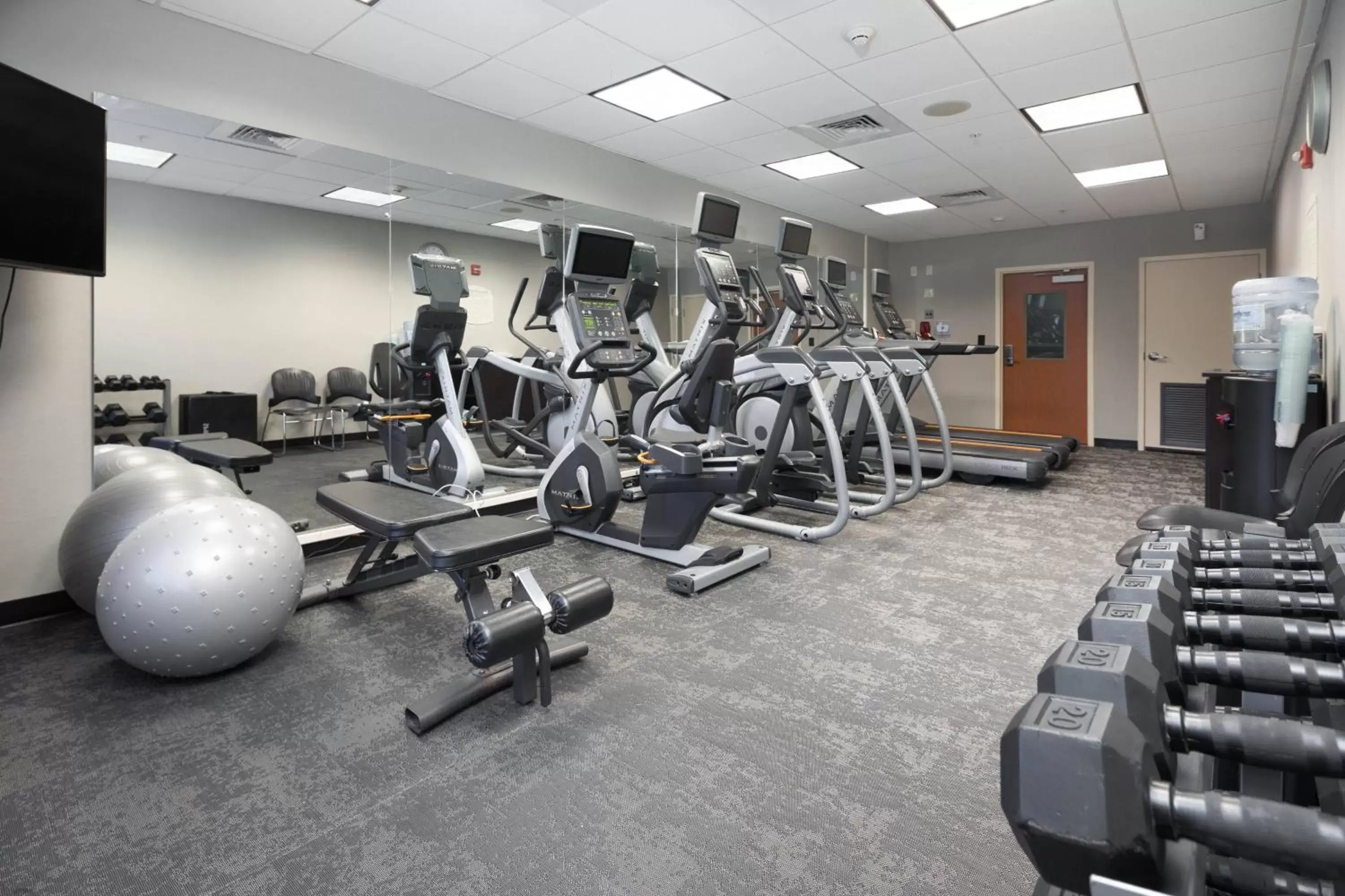 Fitness centre/facilities, Fitness Center/Facilities in Fairfield Inn and Suites by Marriott South Boston