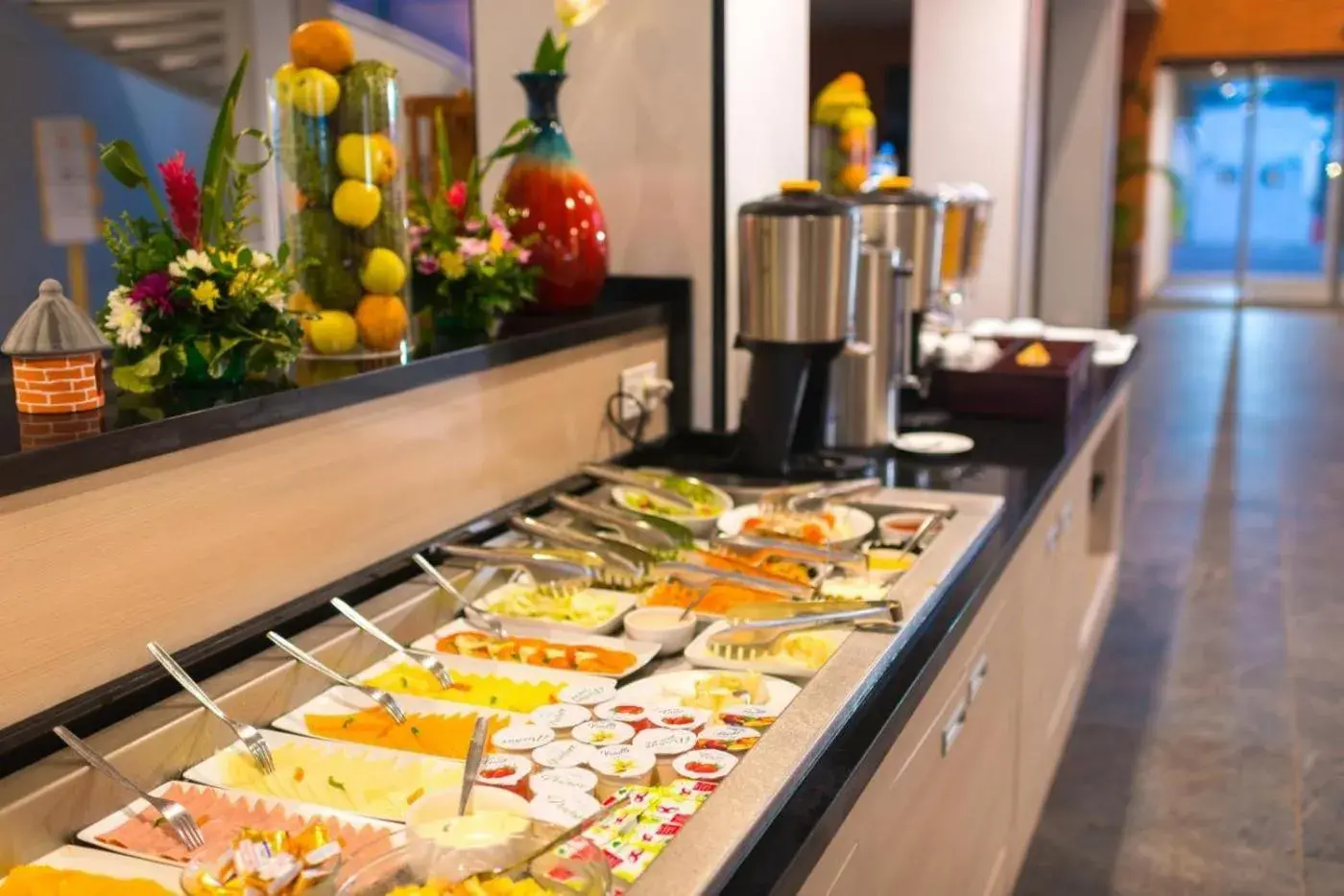 Buffet breakfast in ONOMO Hotel Dakar Buffet breakfast in ONOMO Hotel Dakar