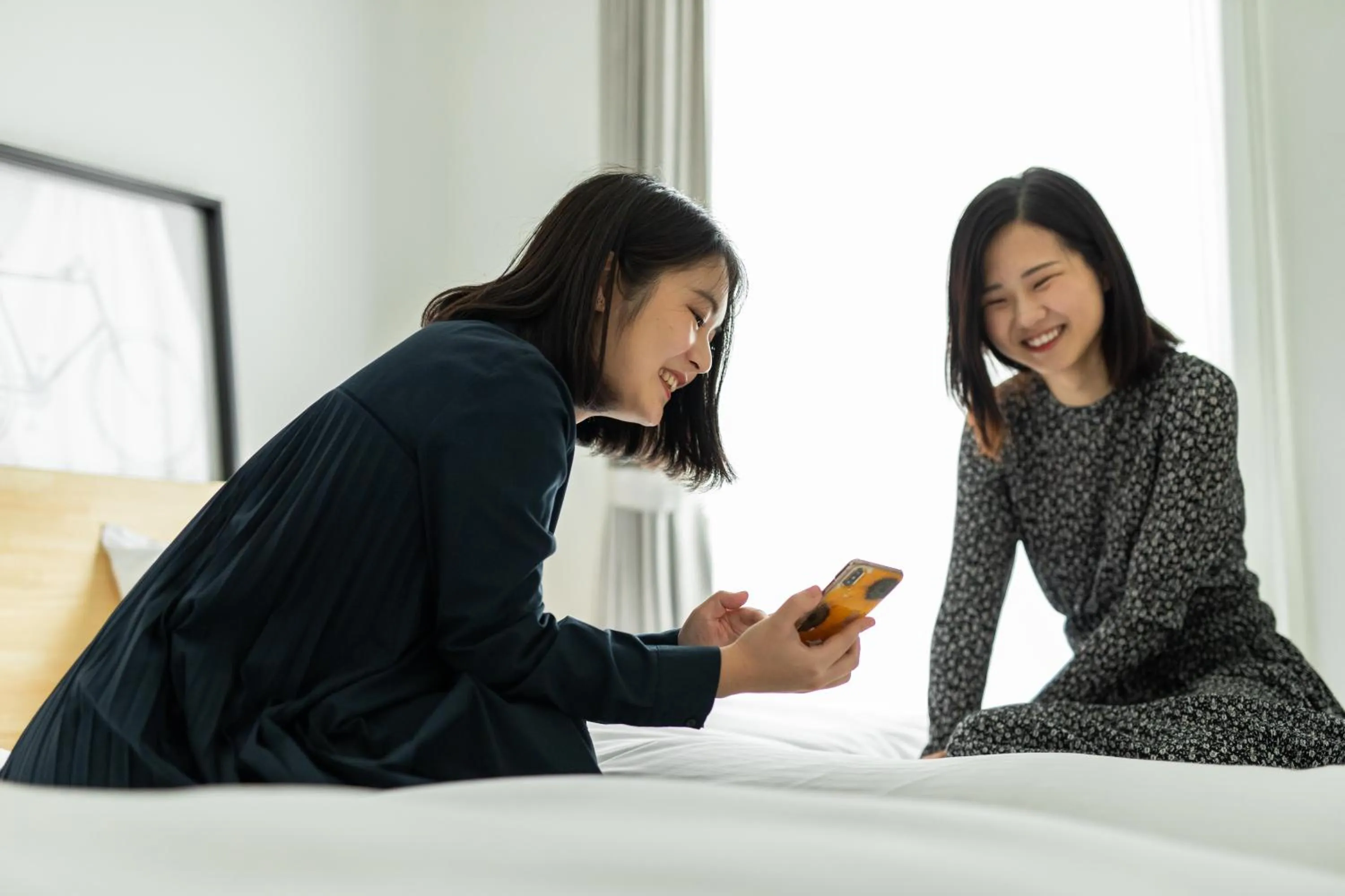 Bed in Imu Hotel Kyoto