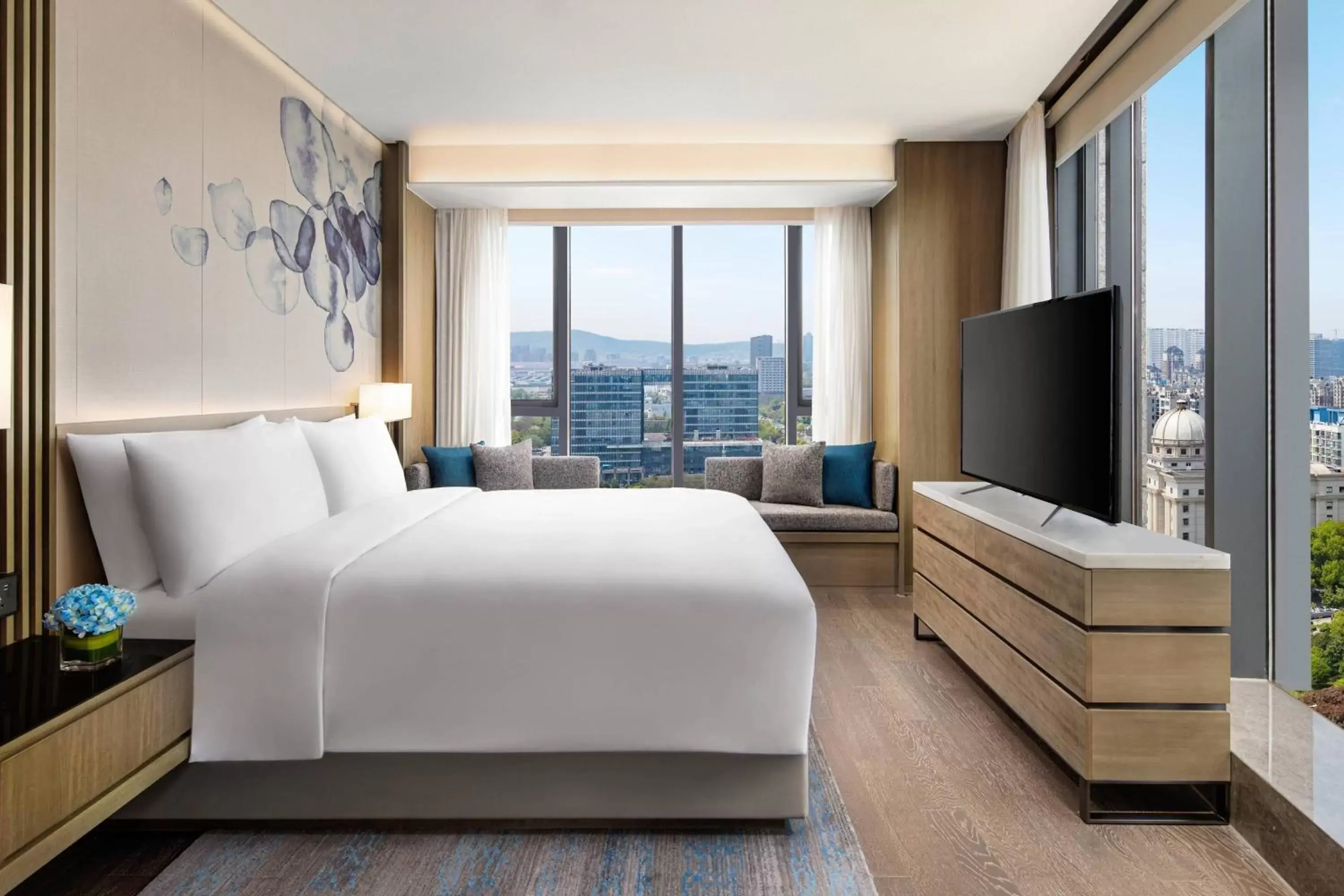 Bedroom in Courtyard by Marriott Nanjing Jiangning