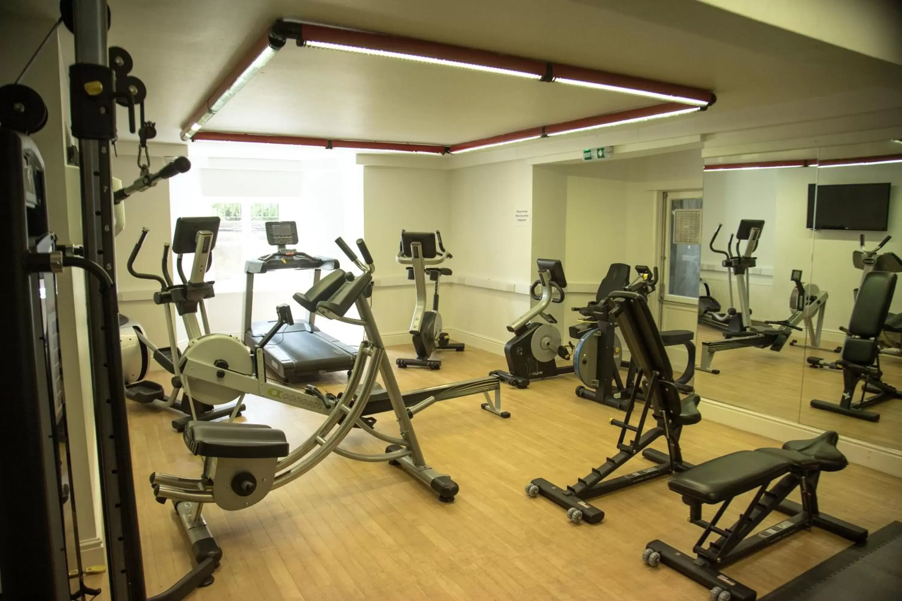Fitness centre/facilities in B/W Plus Buxton Lee Wood Hotel Fitness centre/facilities in B/W Plus Buxton Lee Wood Hotel