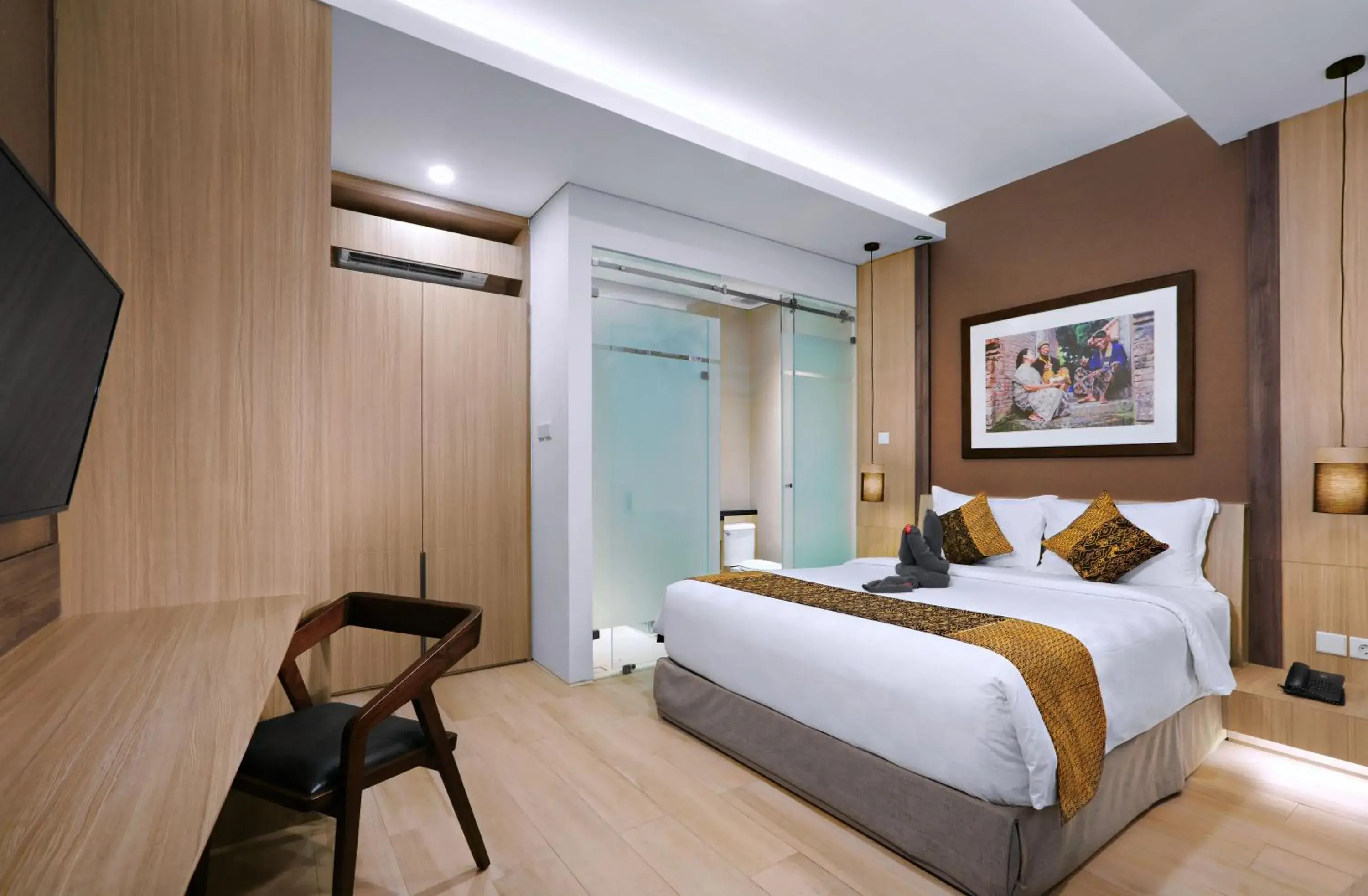 Bedroom, Bed in S7 SUITES GANDARIA