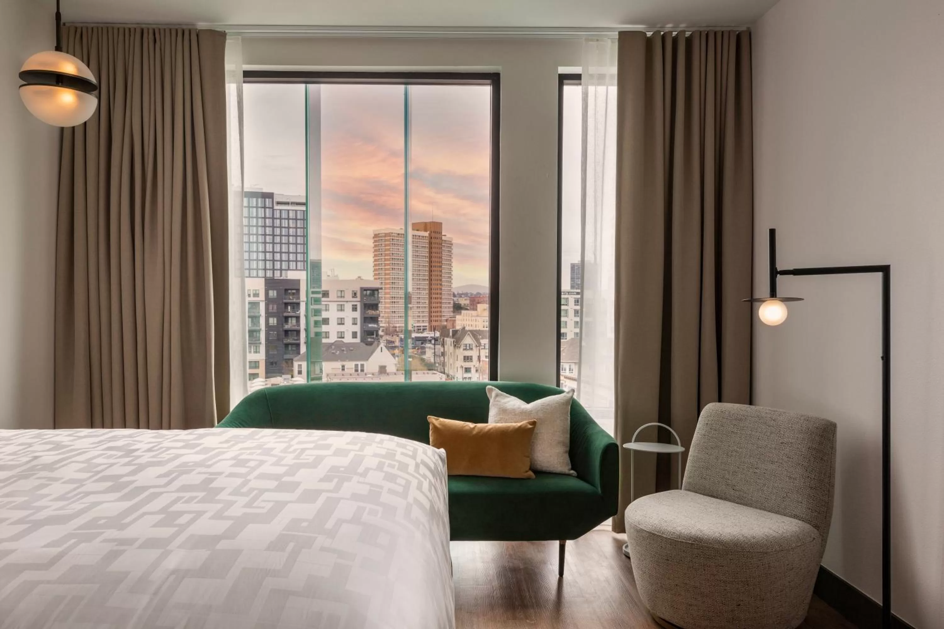 View (from property/room), Bed in Kissel Uptown Oakland, in the Unbound Collection by Hyatt