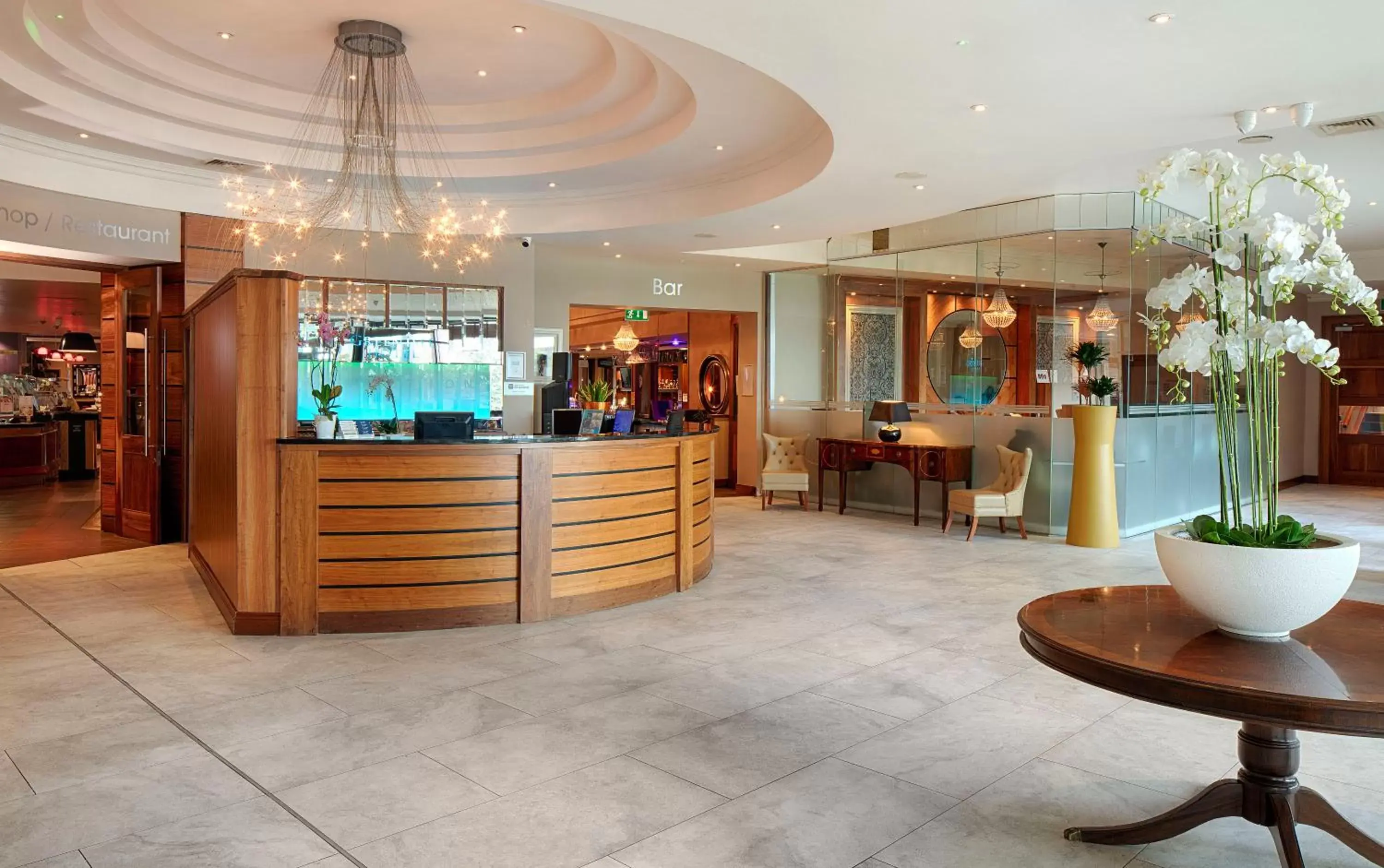 Lobby or reception, Lobby/Reception in Green Isle Hotel, Dublin