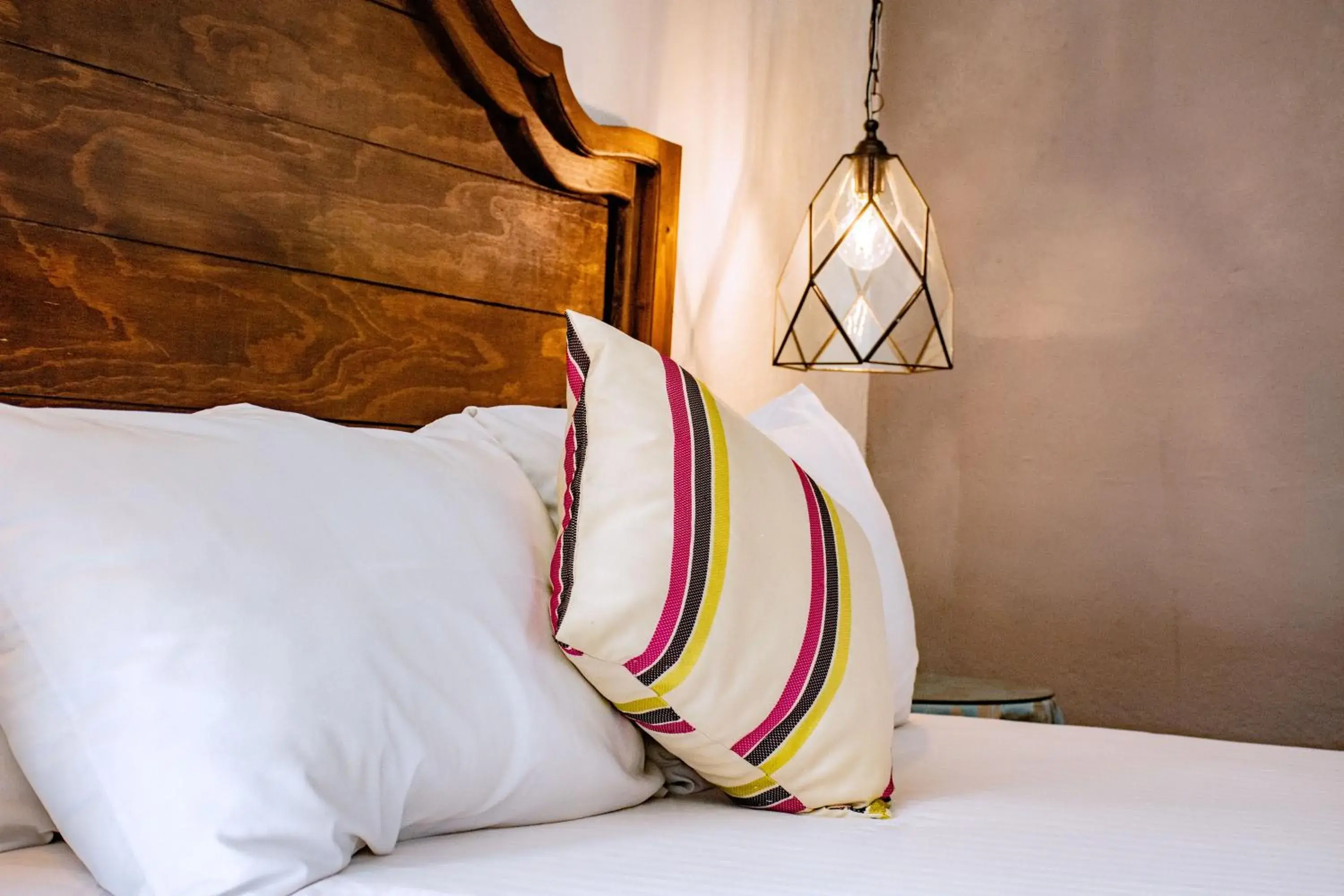 Decorative detail, Bed in Hotel Casa Santamar