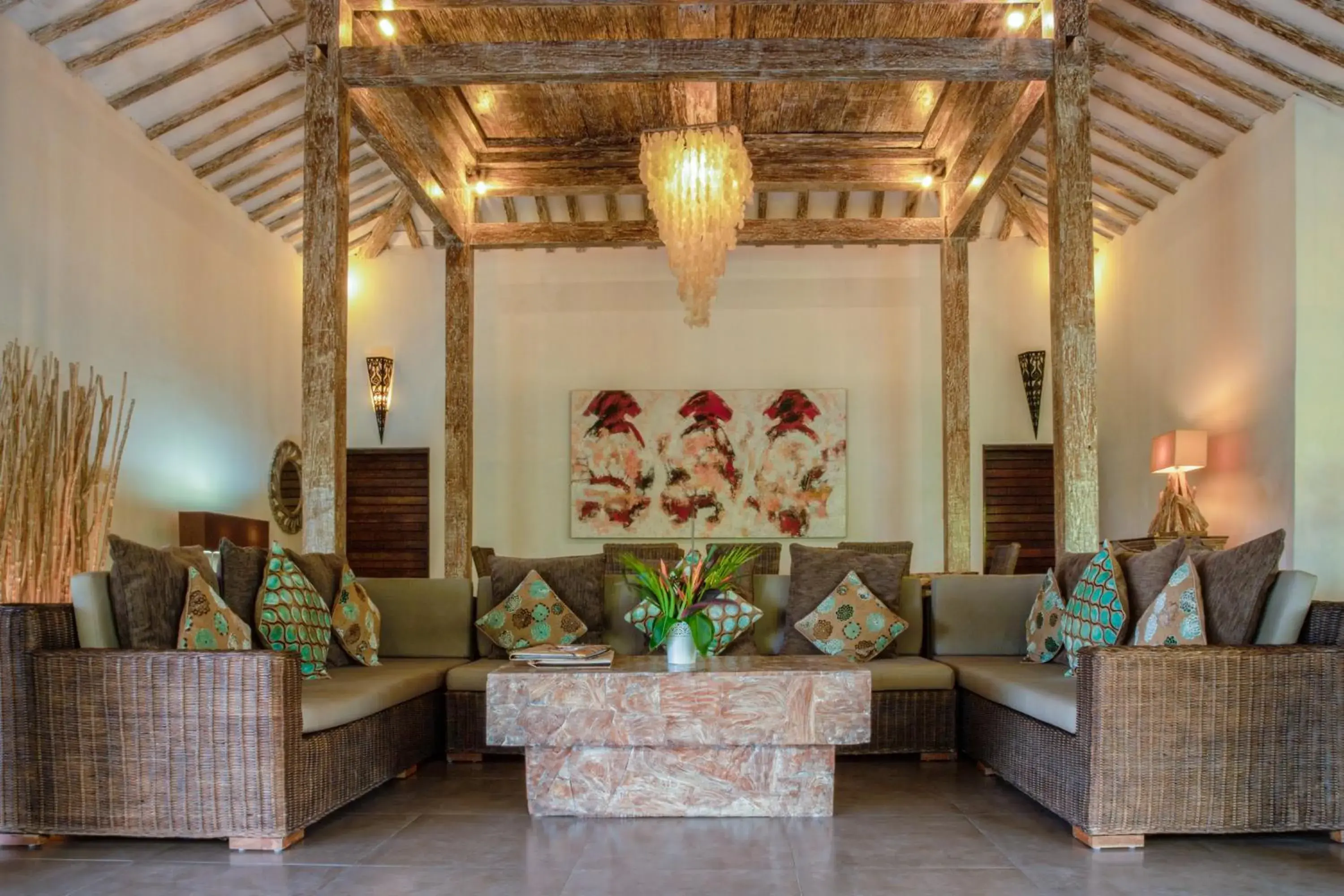 Living room, Lobby/Reception in United Colors of Bali