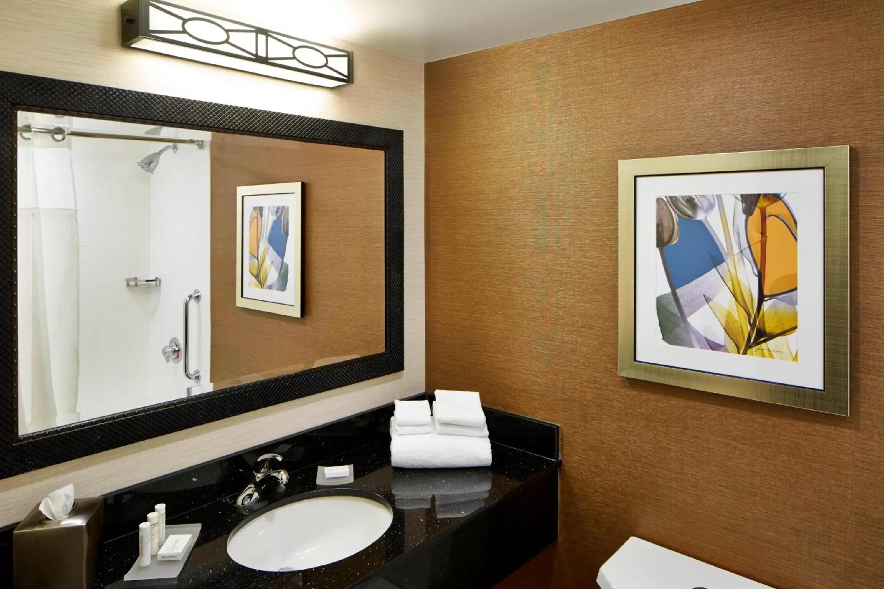 Bathroom in Fairfield Inn by Marriott Rochester East