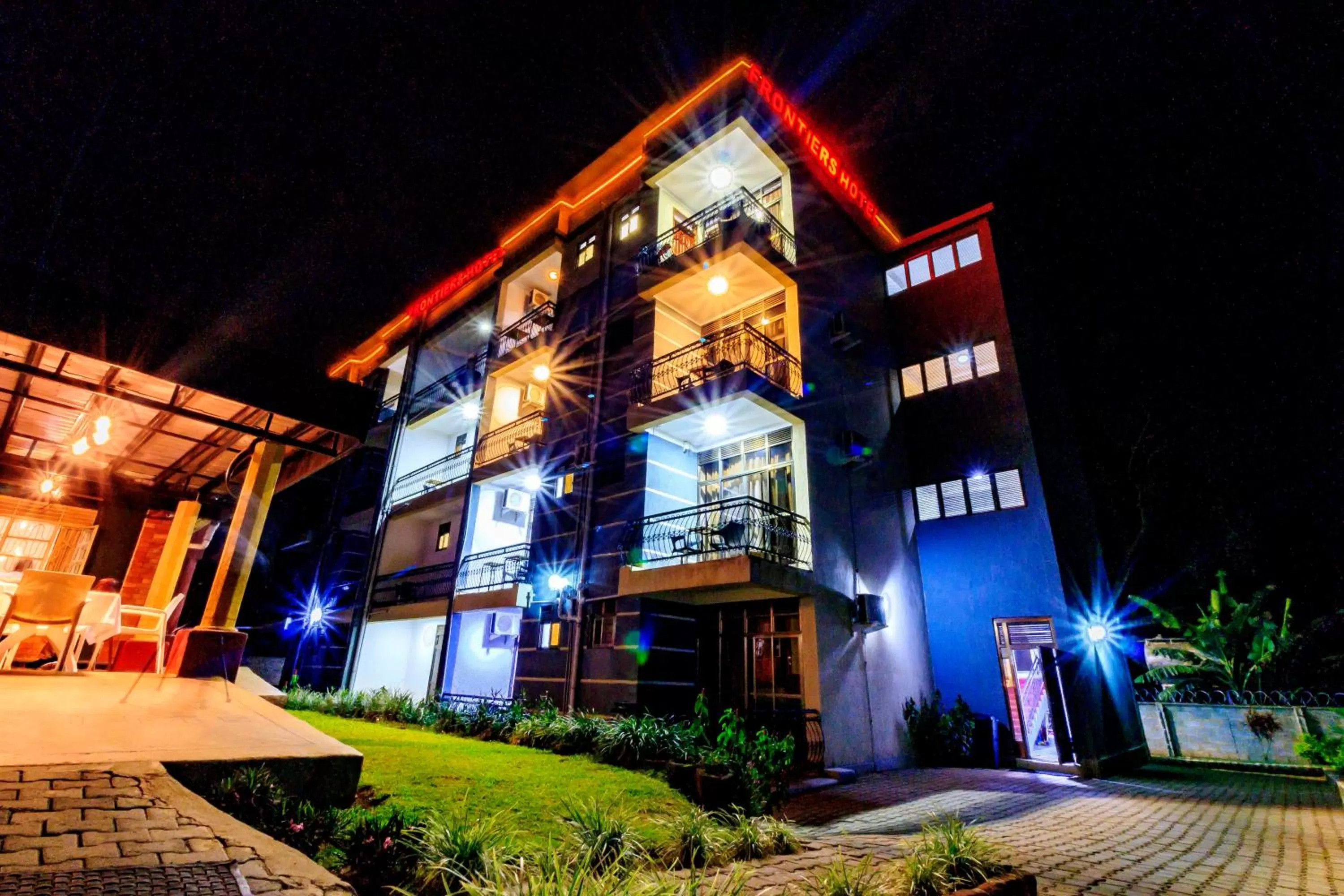 Property building in Frontiers Hotel & Conference Entebbe