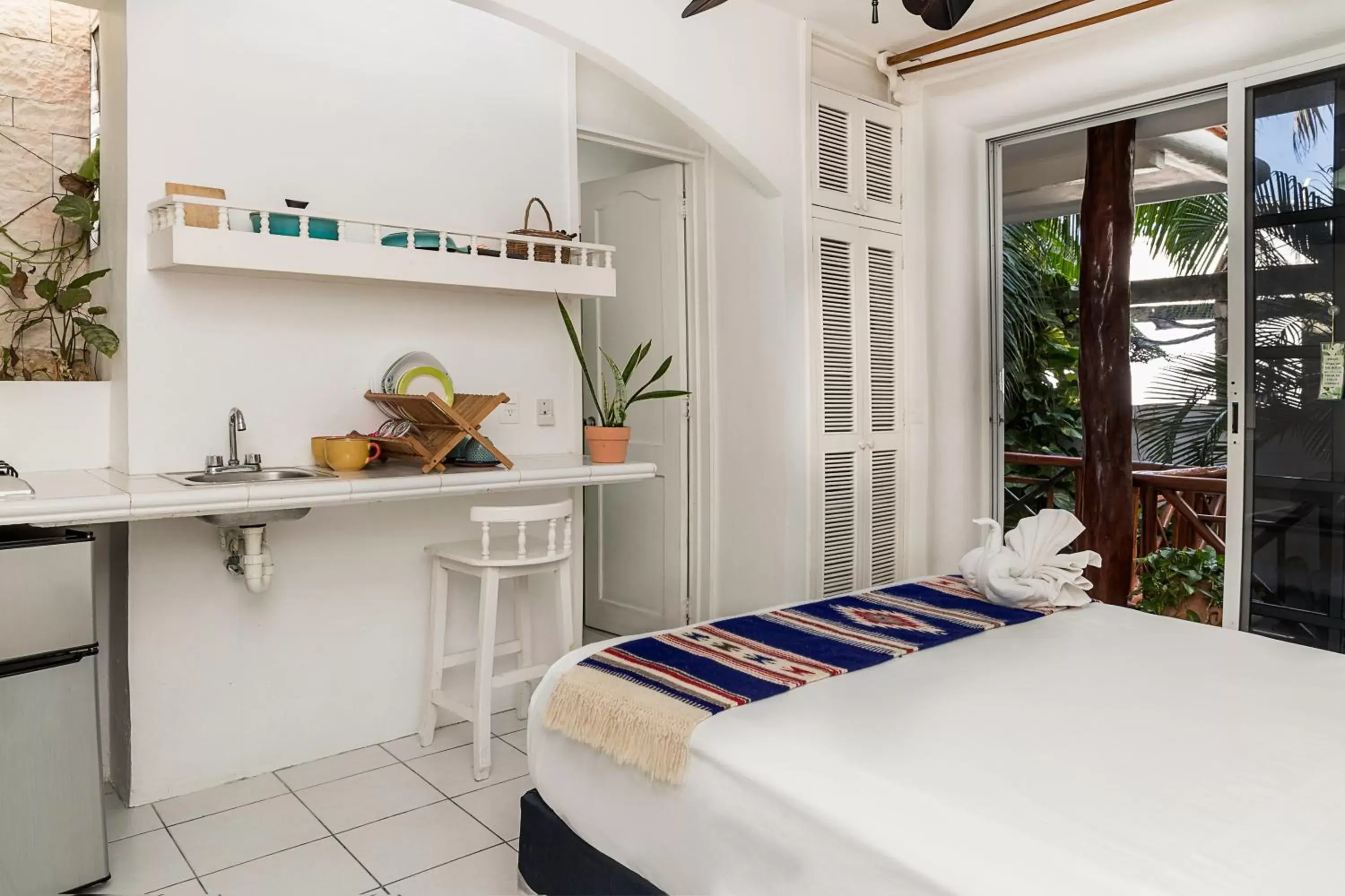 Bed in Selva y Mar Apart Hotel Bed in Selva y Mar Apart Hotel