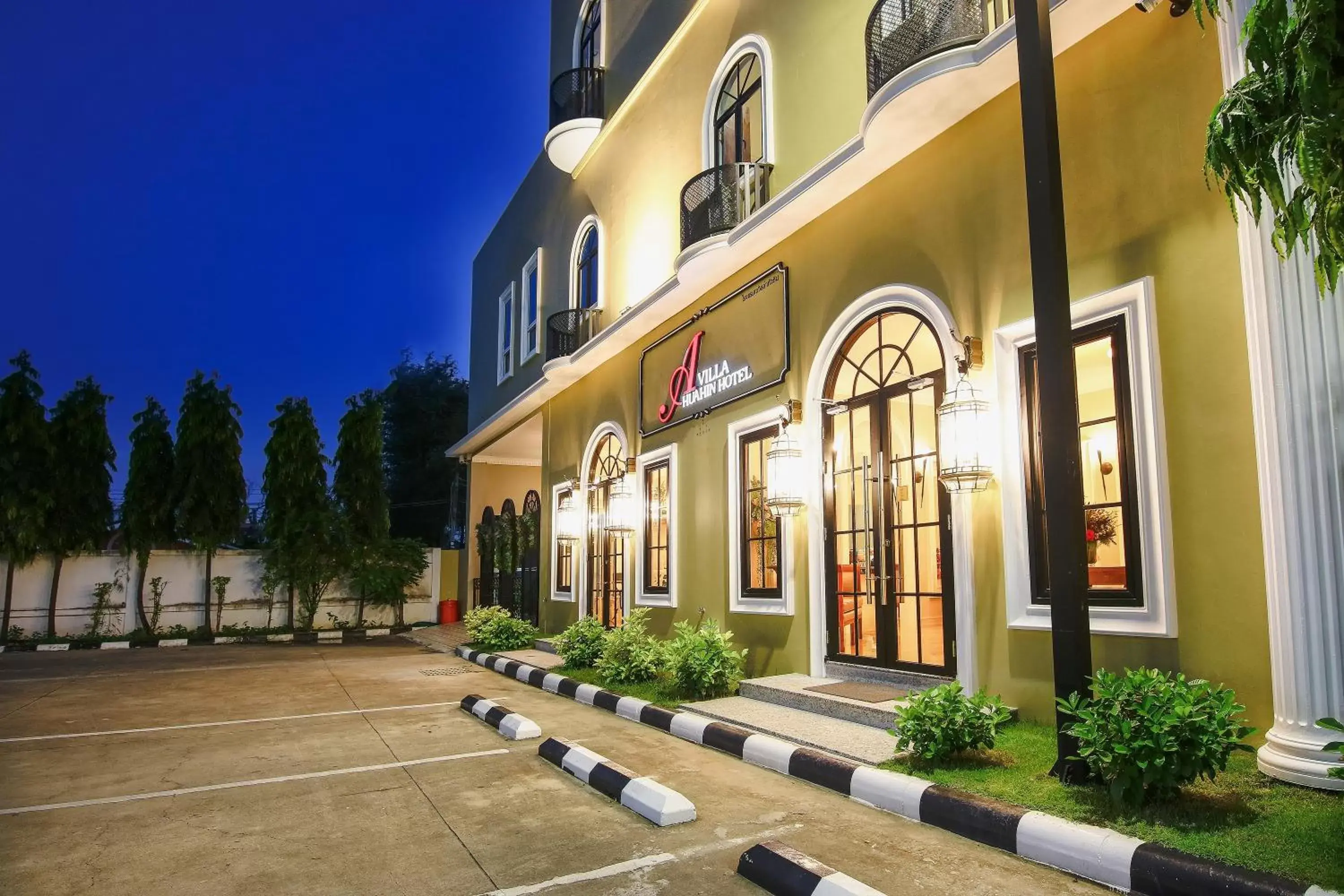 Decorative detail, Property Building in A Villa Hua Hin Hotel