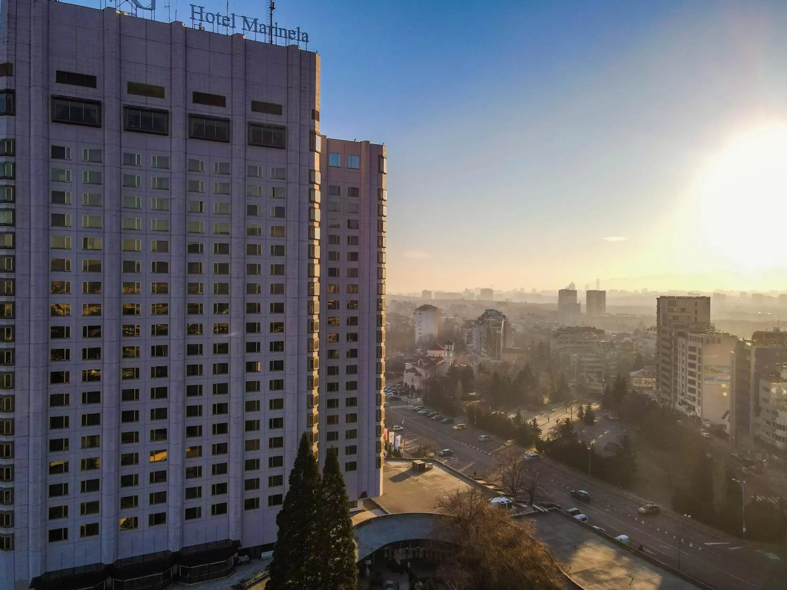 Property building in Hotel Marinela Sofia Property building in Hotel Marinela Sofia