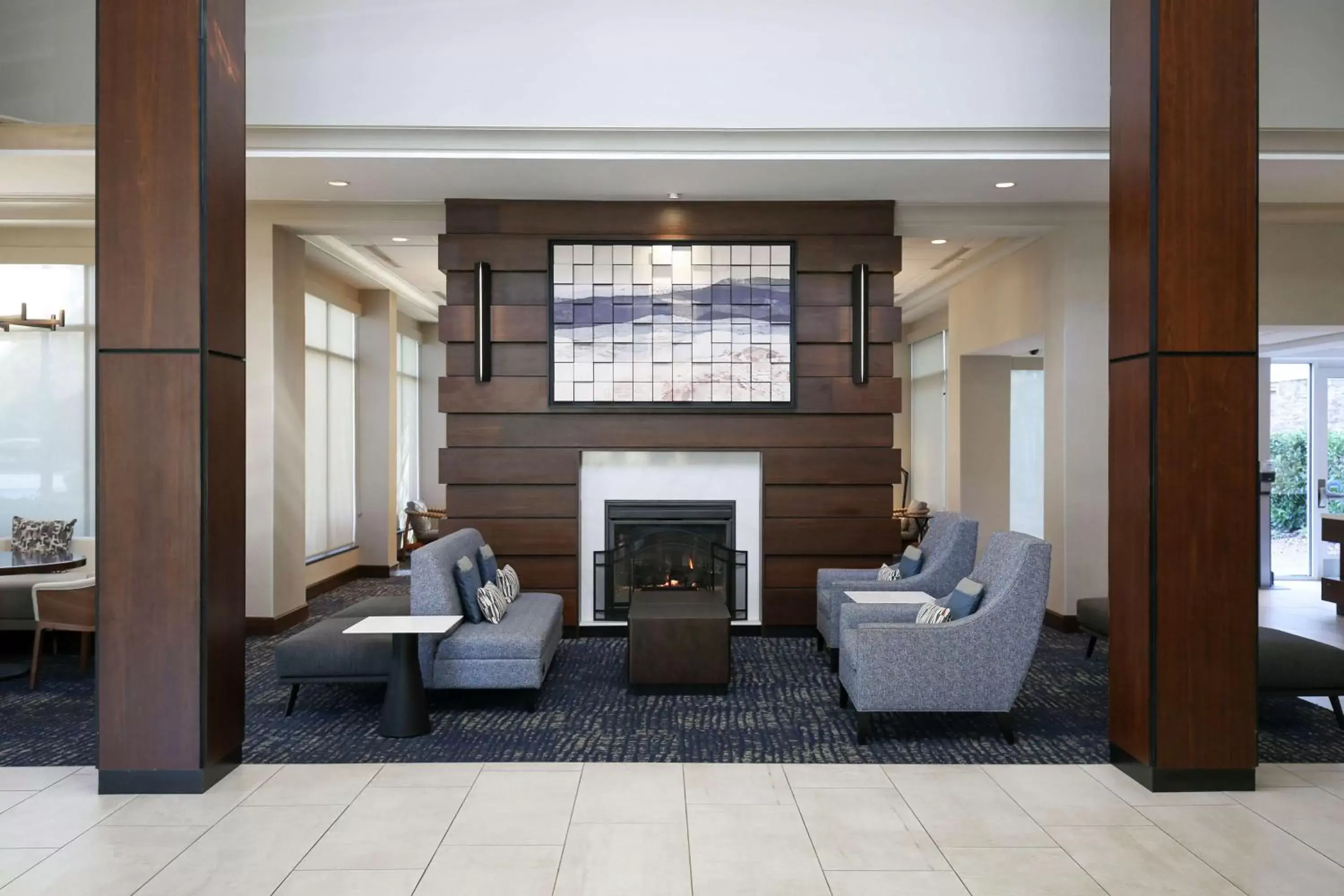 Lobby or reception in Hilton Garden Inn Melville Lobby or reception in Hilton Garden Inn Melville