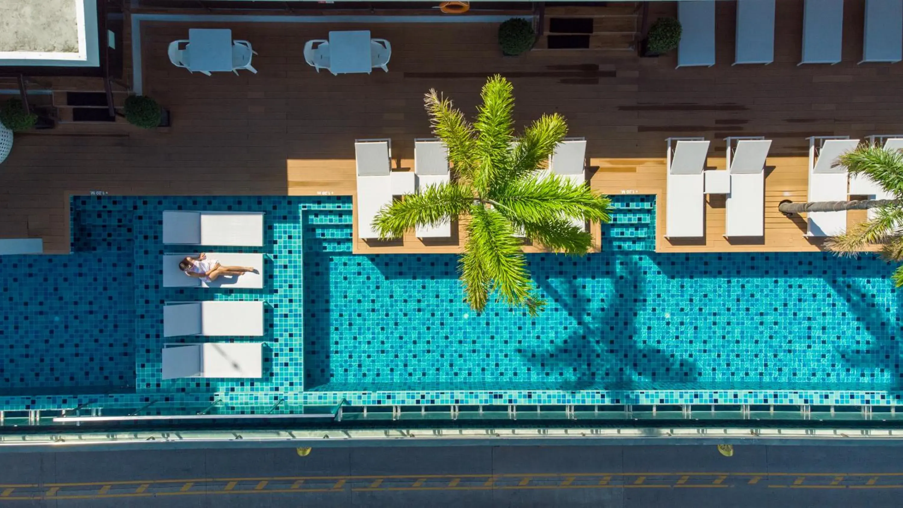 Bird's eye view in The Marina Phuket Hotel Bird's eye view in The Marina Phuket Hotel