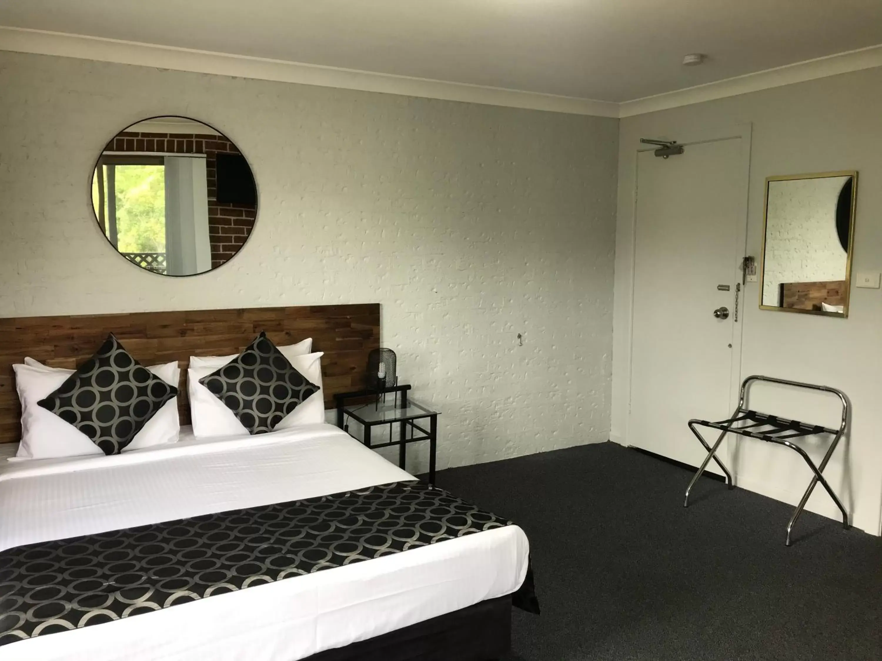 Bed in Coffs Shearwater Motel