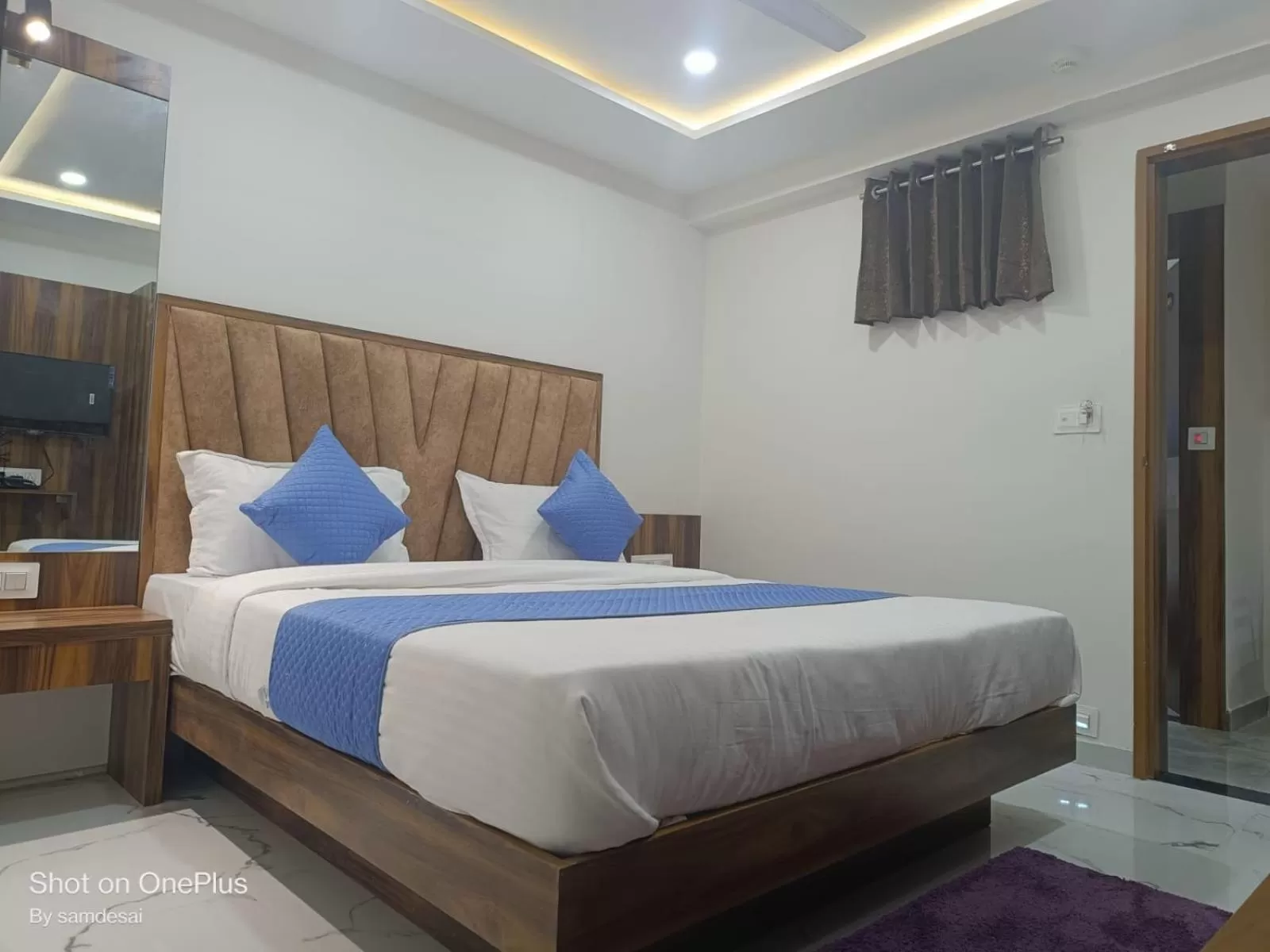 Bed in HOTEL ROYAL GRAND