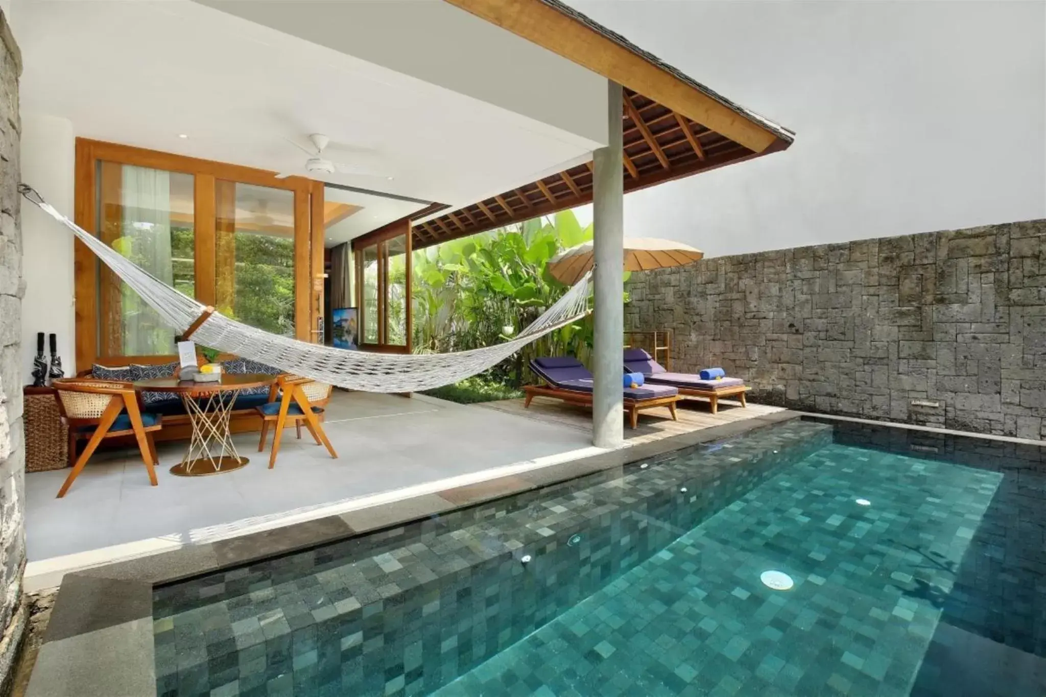 Swimming Pool in Kaamala Resort Ubud by Ini Vie Hospitality