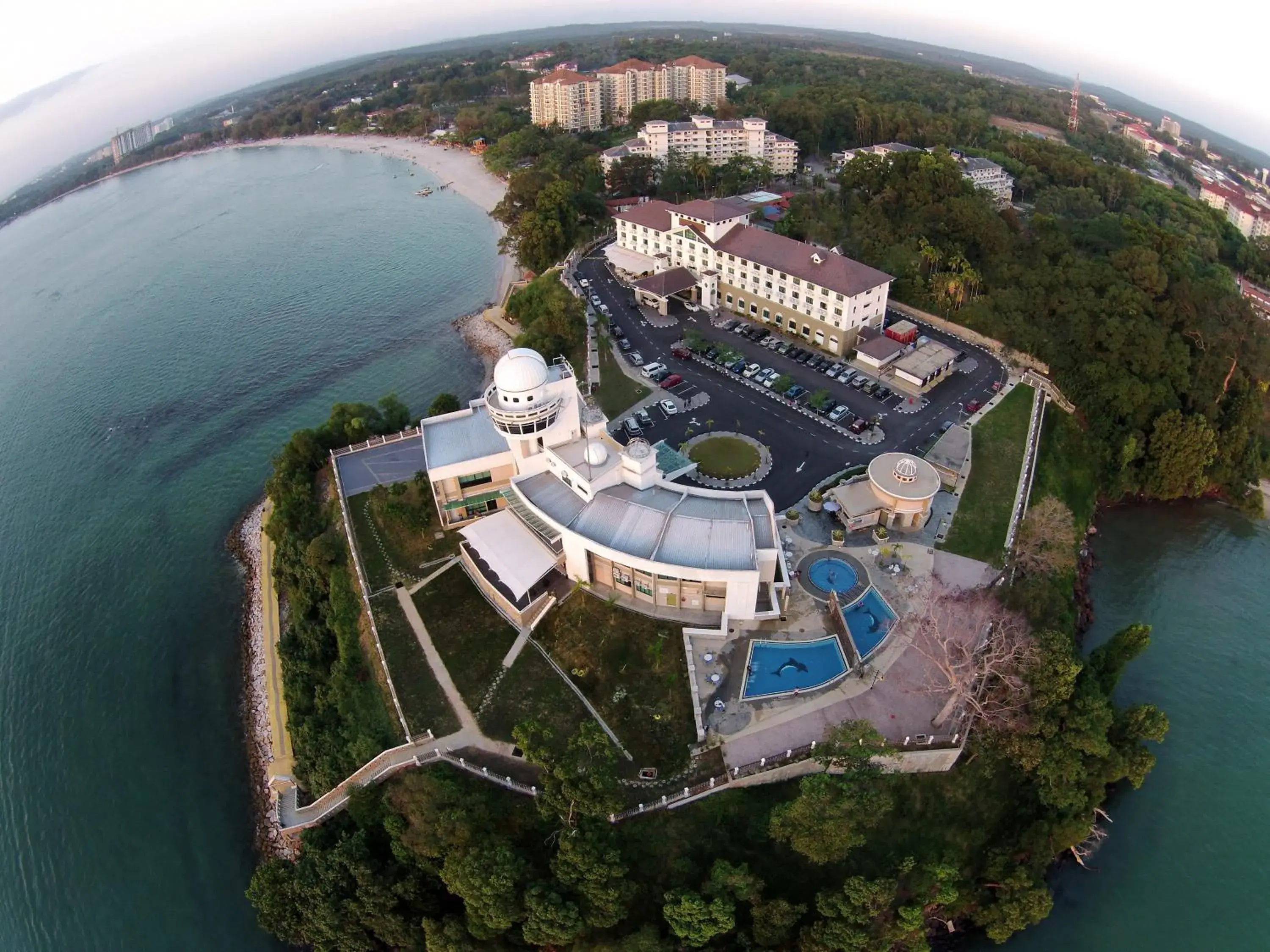 Bird's eye view, Bird's-eye View in Klana Beach Resort Port Dickson