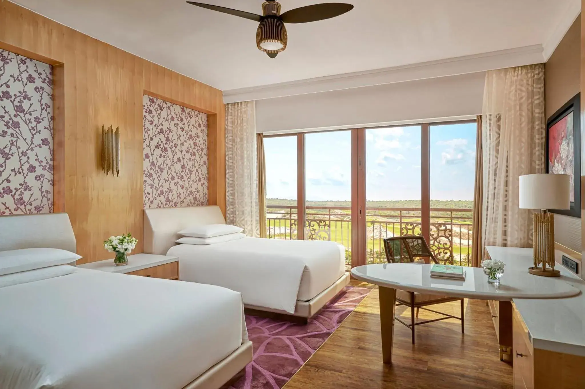 Classic Twin Room with Grand Golf View in InterContinental Grand Ho Tram Classic Twin Room with Grand Golf View in InterContinental Grand Ho Tram