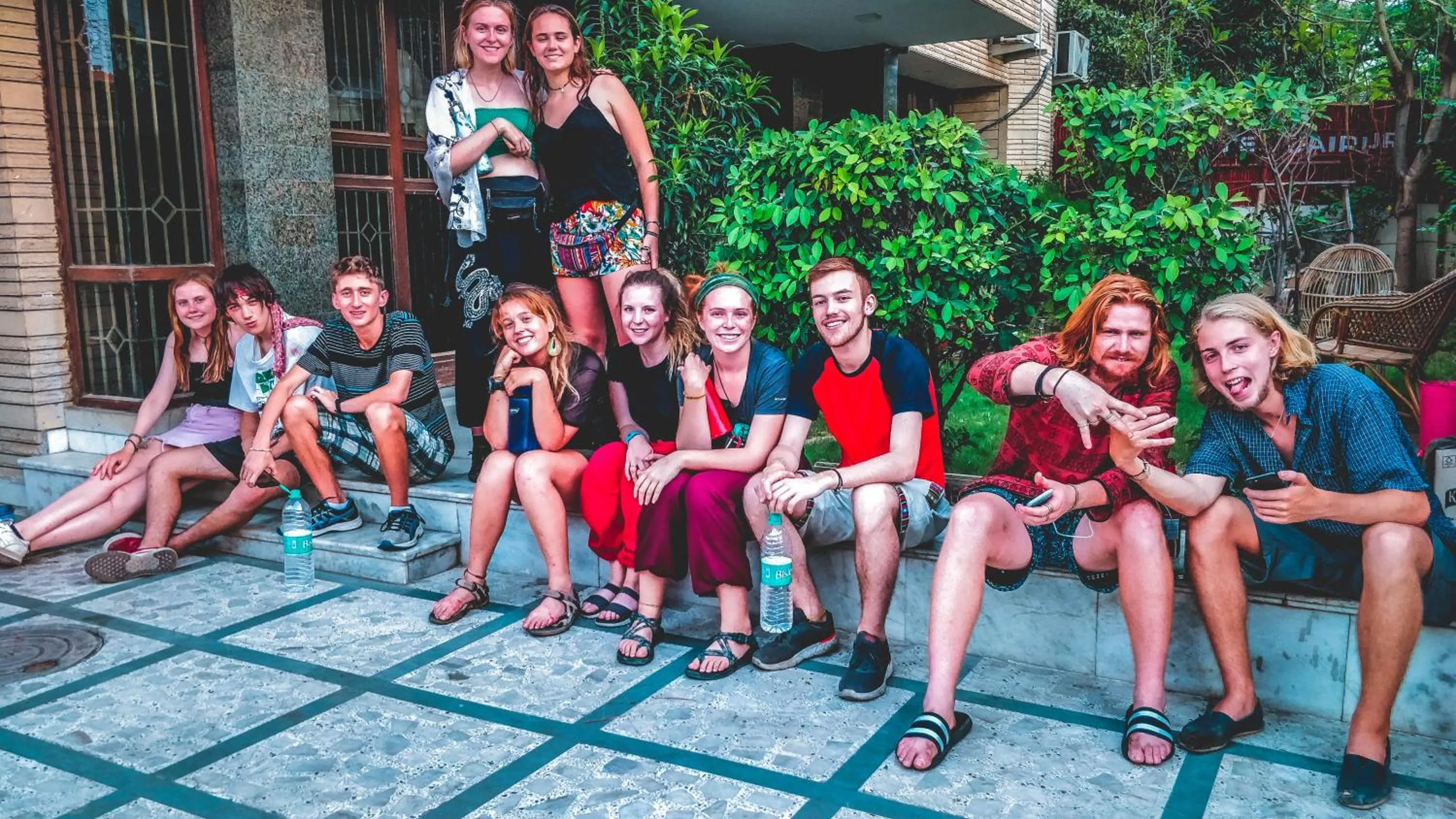 Day in Hoztel Jaipur