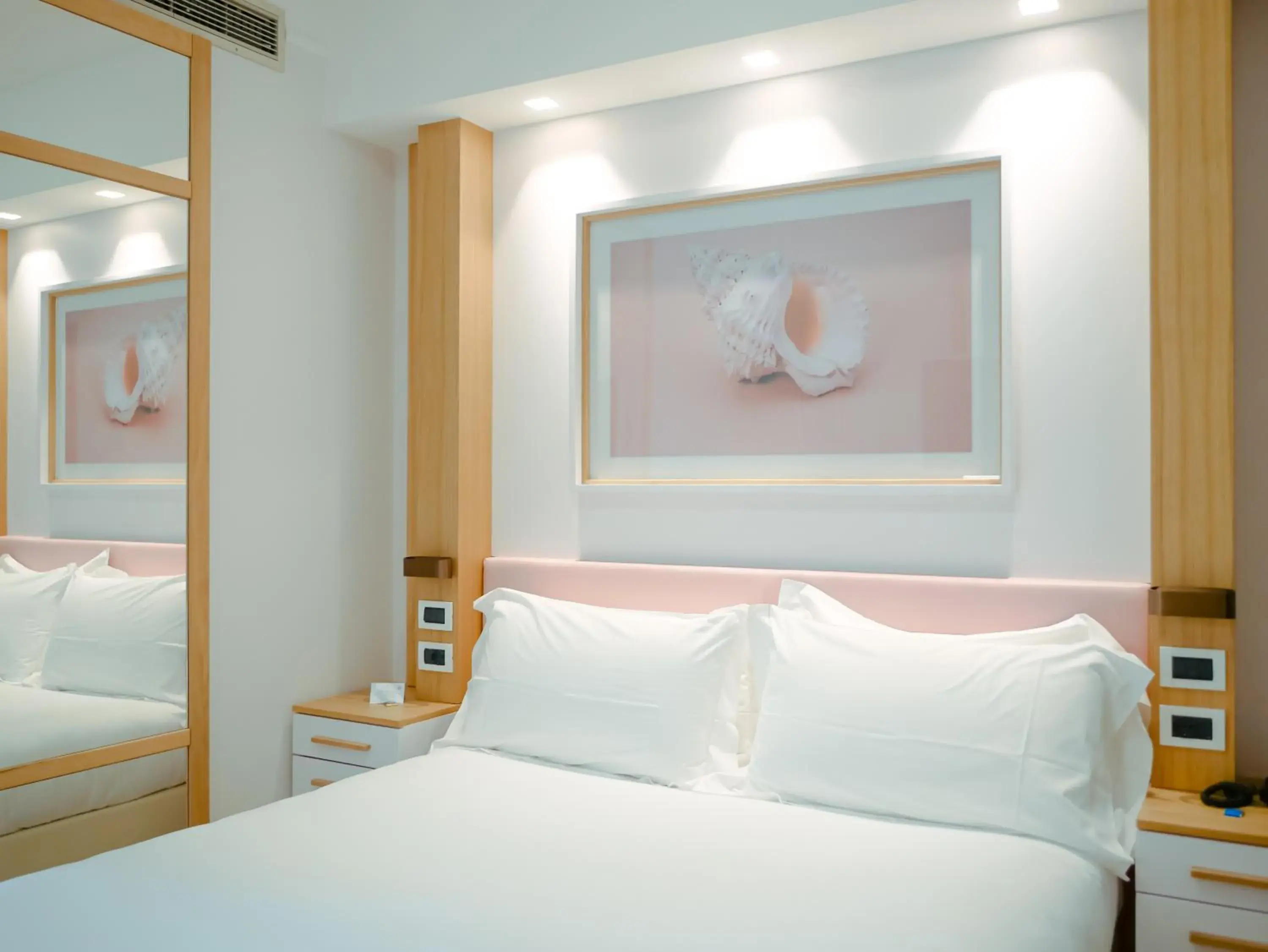 Bed in Hotel Luna