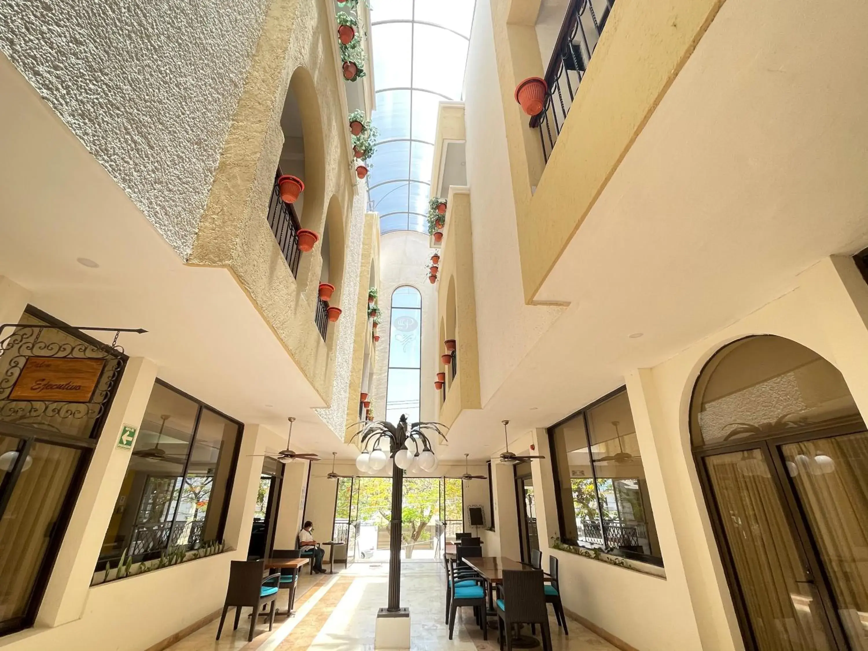 Patio in Hotel del Paseo Campeche