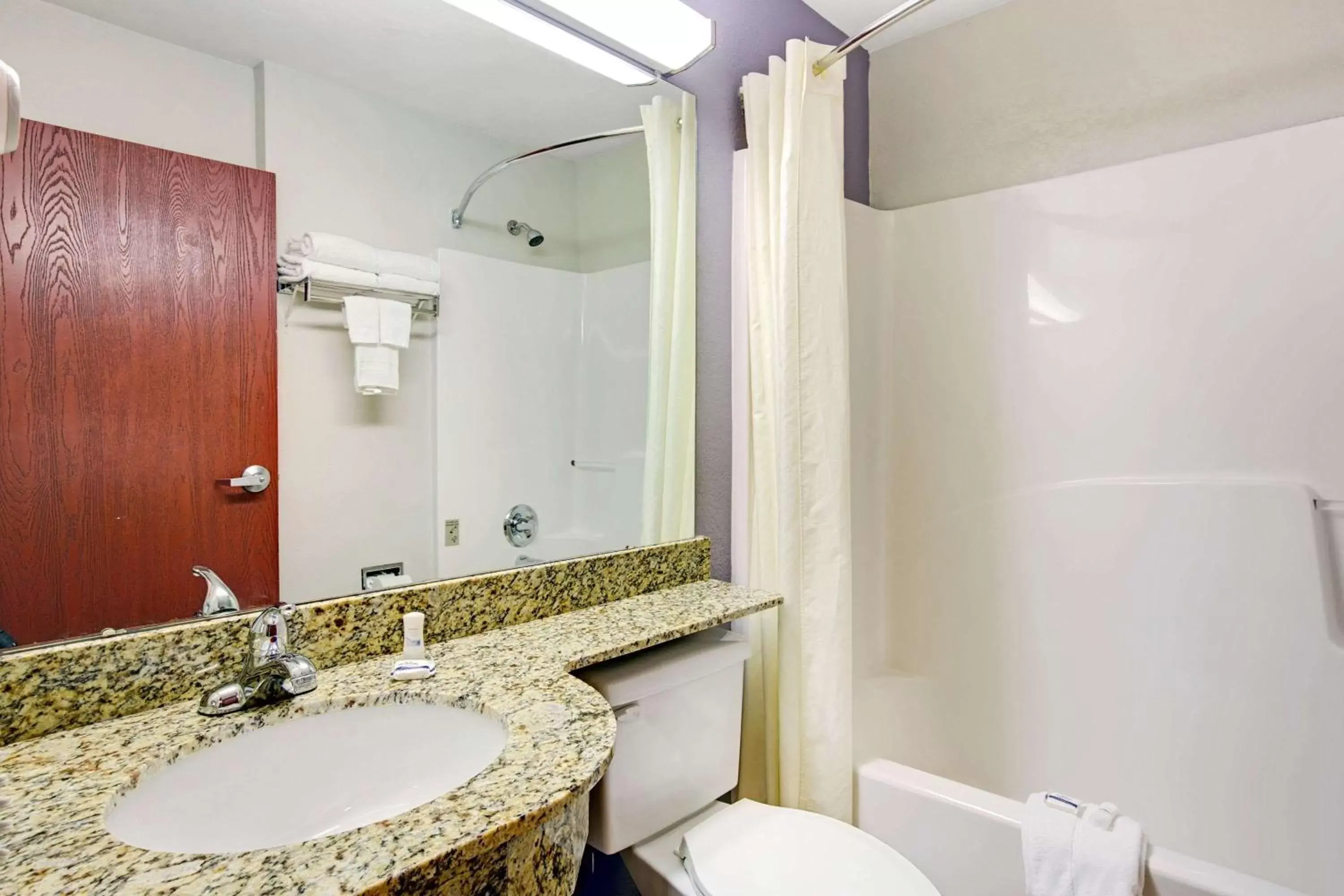 Bathroom in Microtel Inn & Suites by Wyndham Cherokee