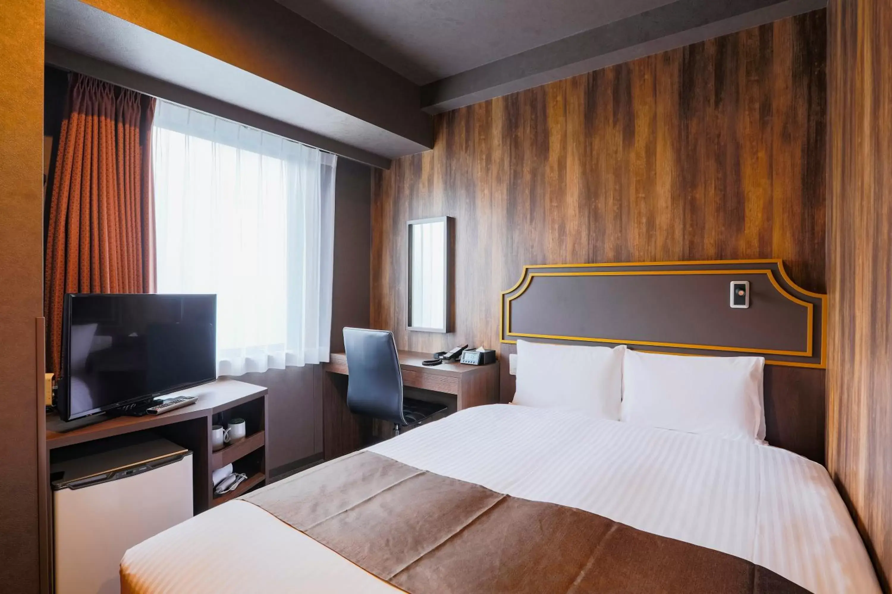 Bed in Hotel Wing International Select Kumamoto