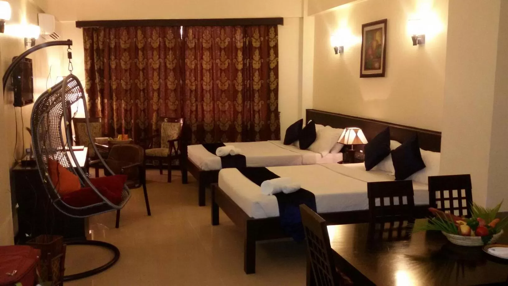 Bed in Hotel Sapphire